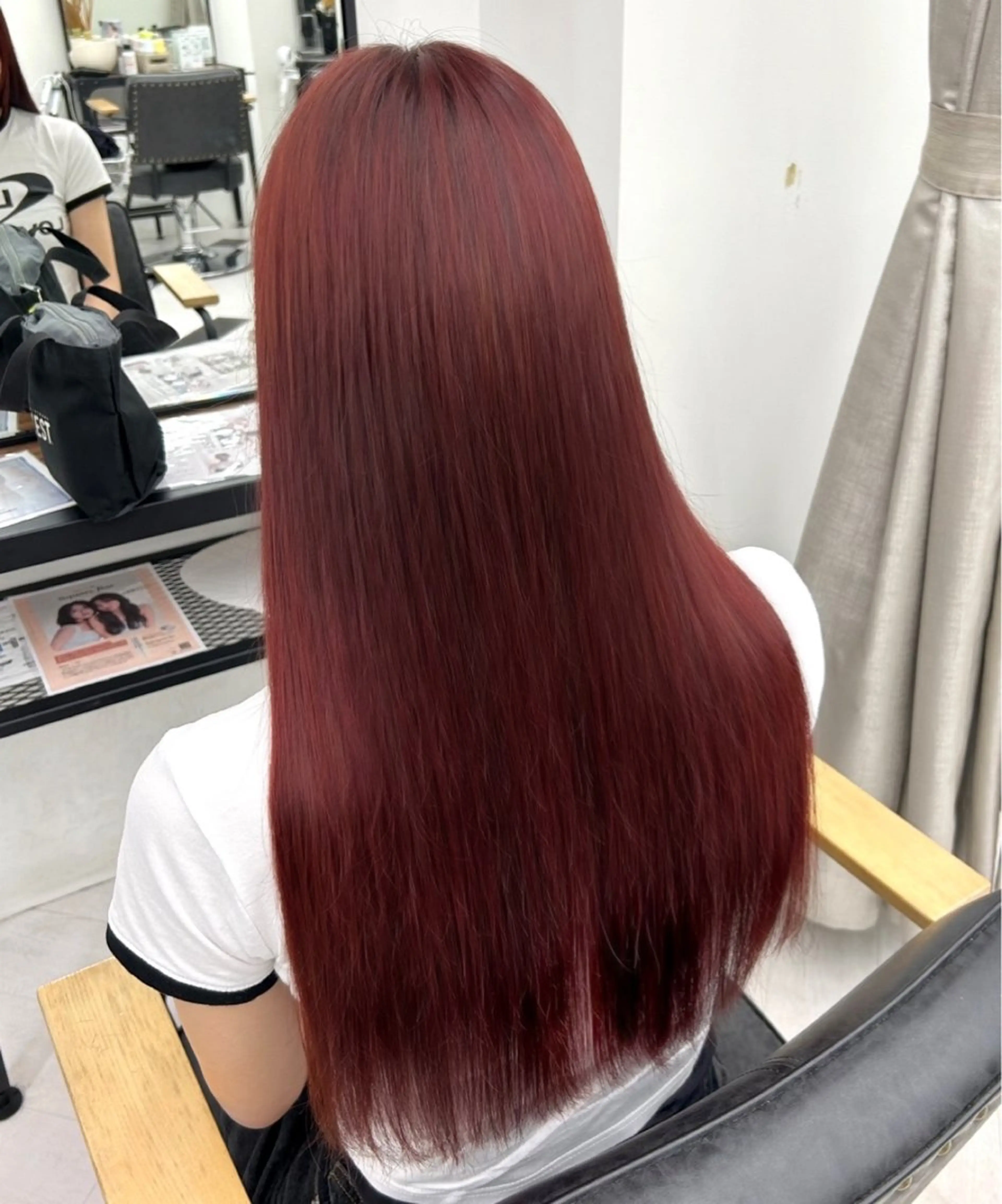 ミディアム カラー パーマ ヘアアレンジ メンズ 髪質改善 トリートメント mona/ ストレートスタイル✨のヘアスタイル