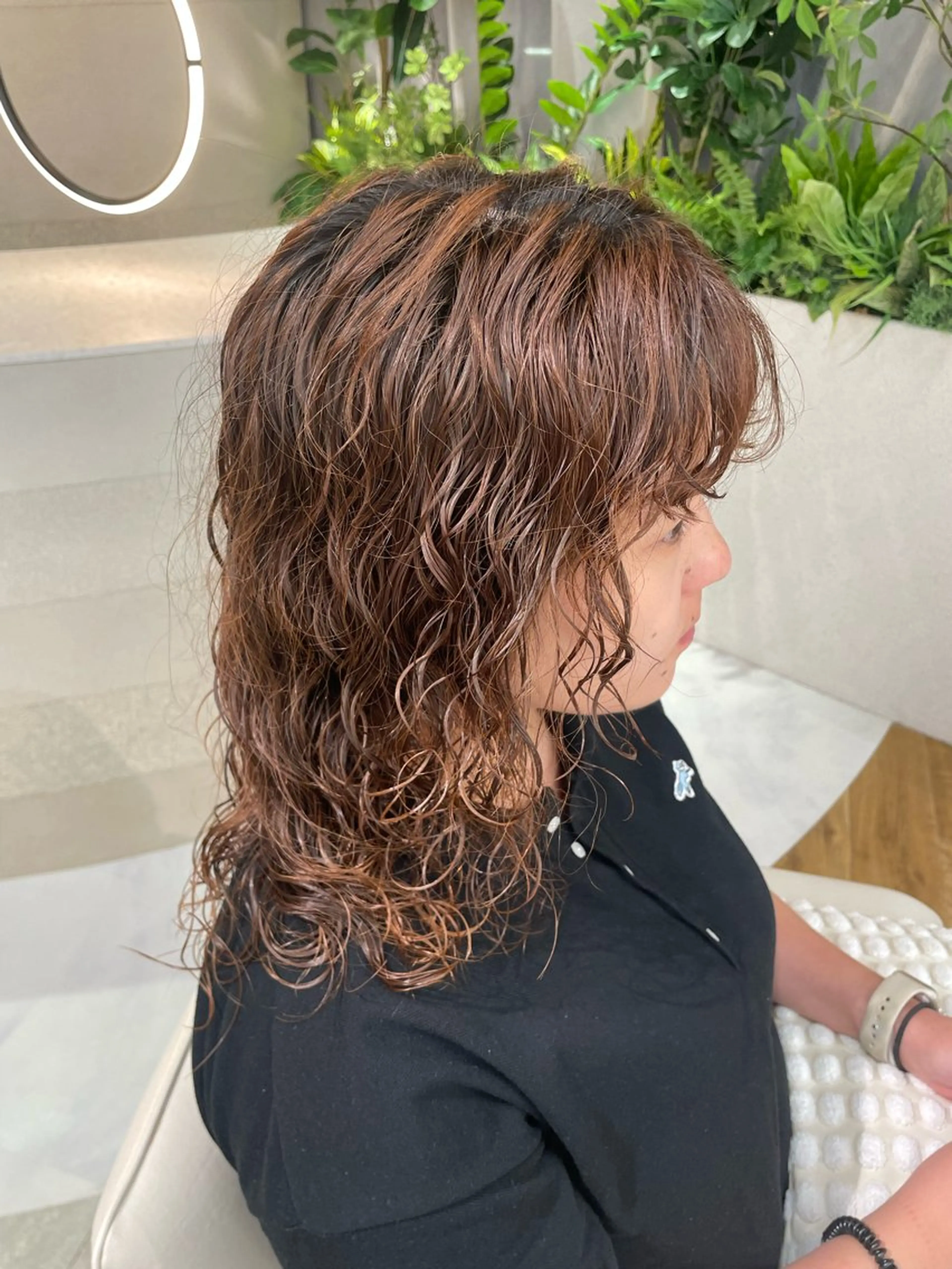 ロング パーマ カット パーマ トリートメント Toiro 横浜所属・🎀レイヤー/パーマ カラー/ai🎀のヘアスタイル