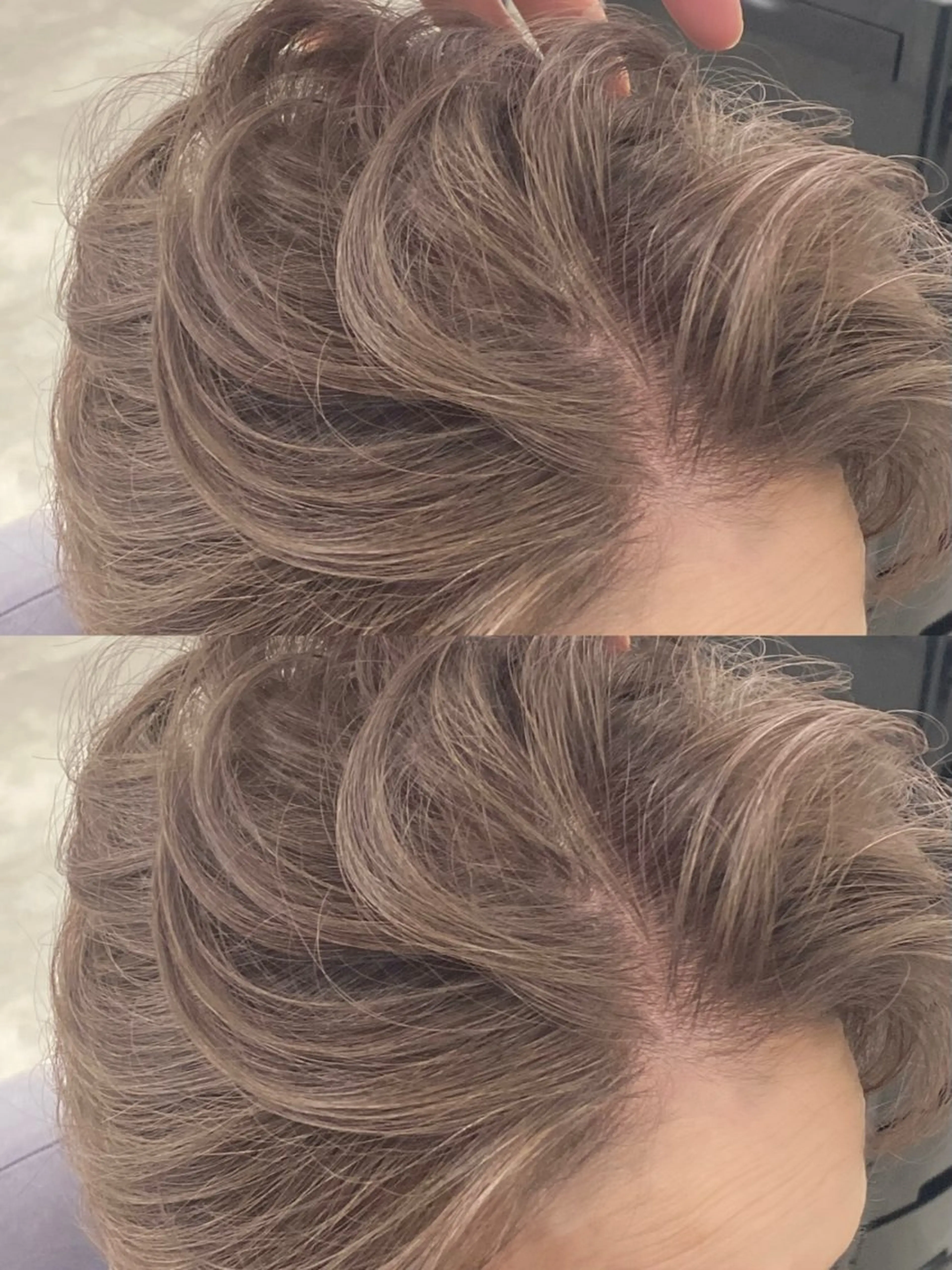 ショート カラー ヘアカラー ハイライト、レイヤー カット/西梅田/中西のヘアスタイル