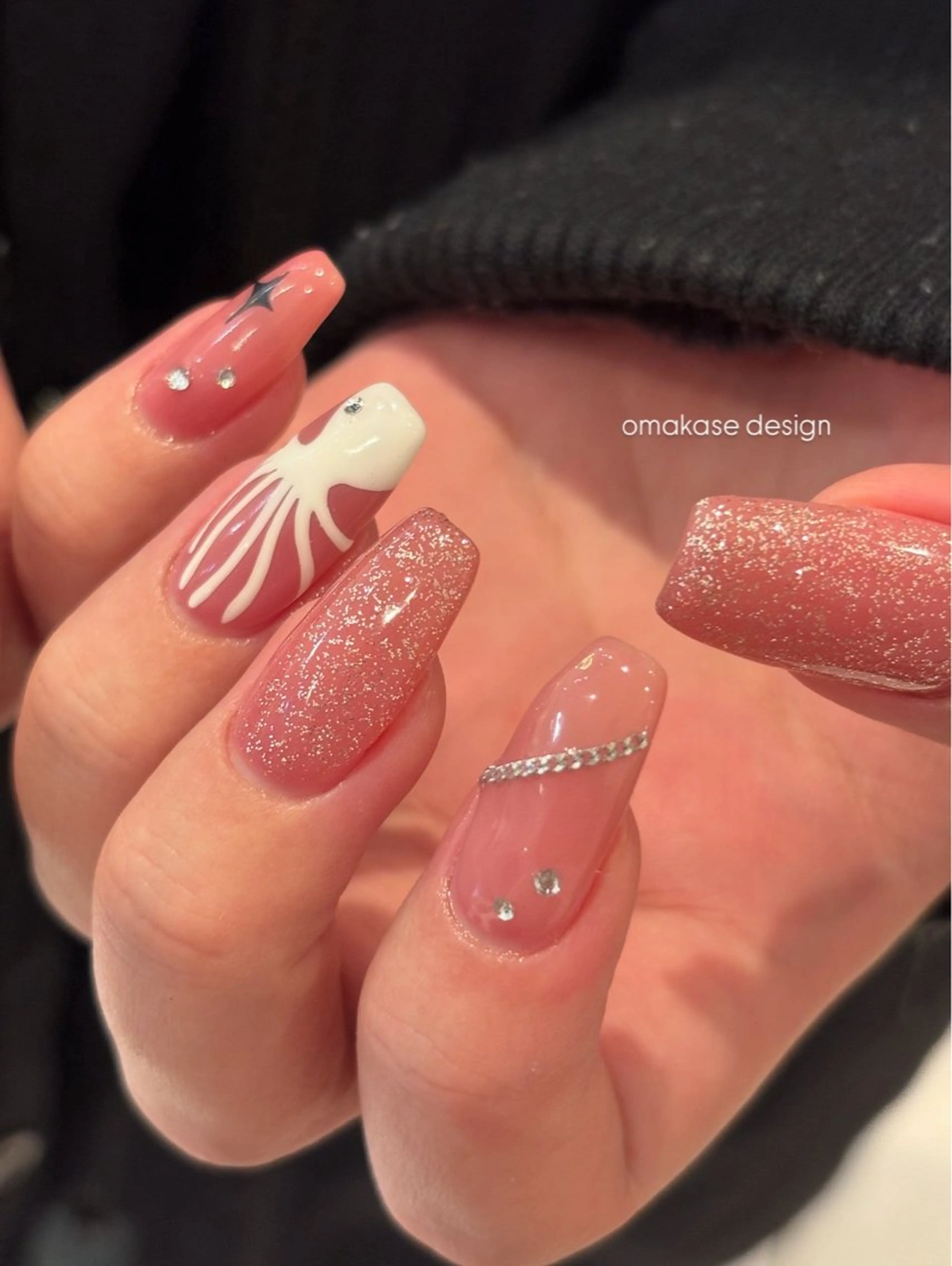 ネイル ハンドネイル 𝗿𝗶𝗰𝗼 ˎˊ˗のネイルデザイン