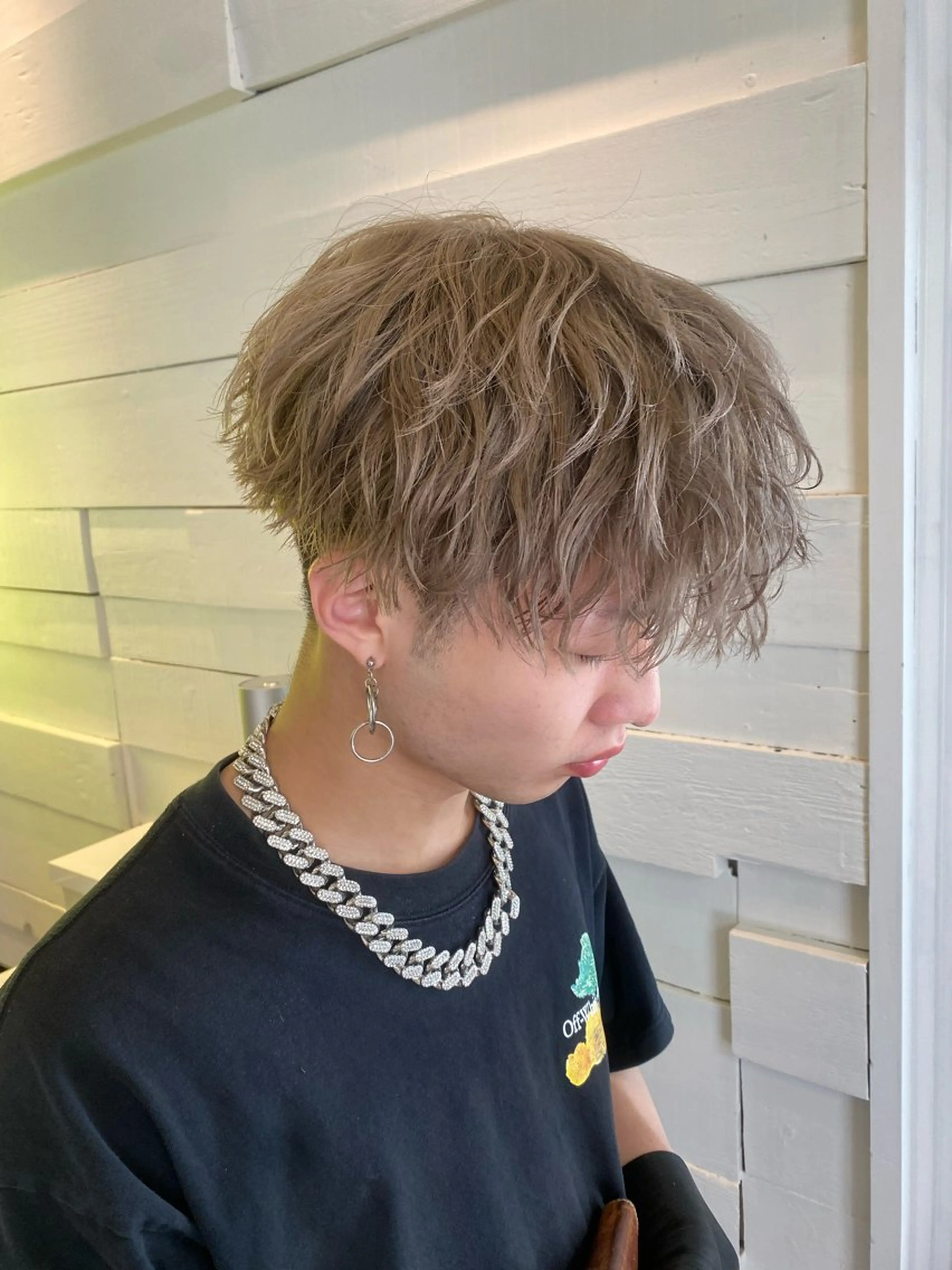 【ご新規様限定】メンズカット+ダメージ軽減ケアパーマの写真