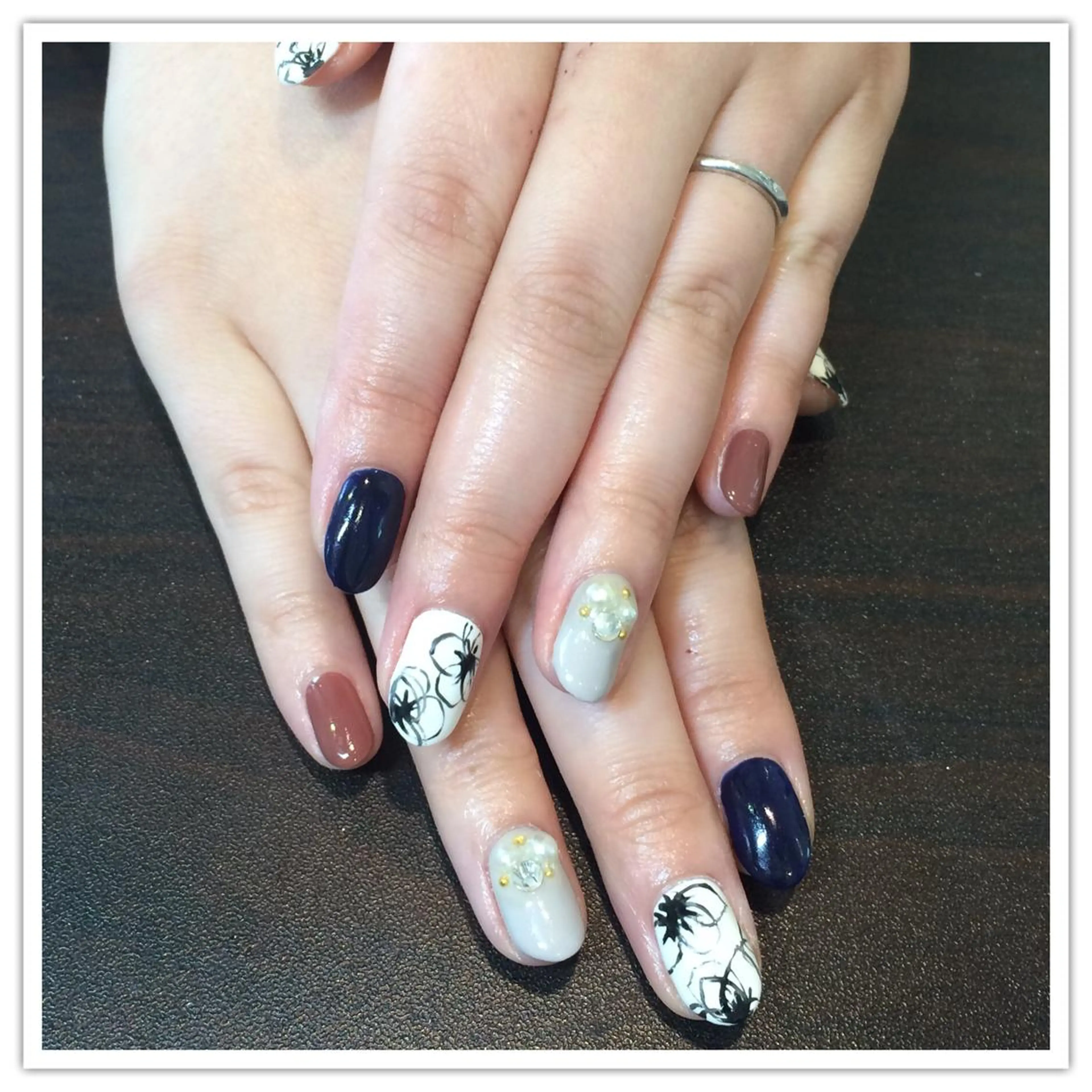 ネイル 持ち込み M nail はやまうららのネイルデザイン