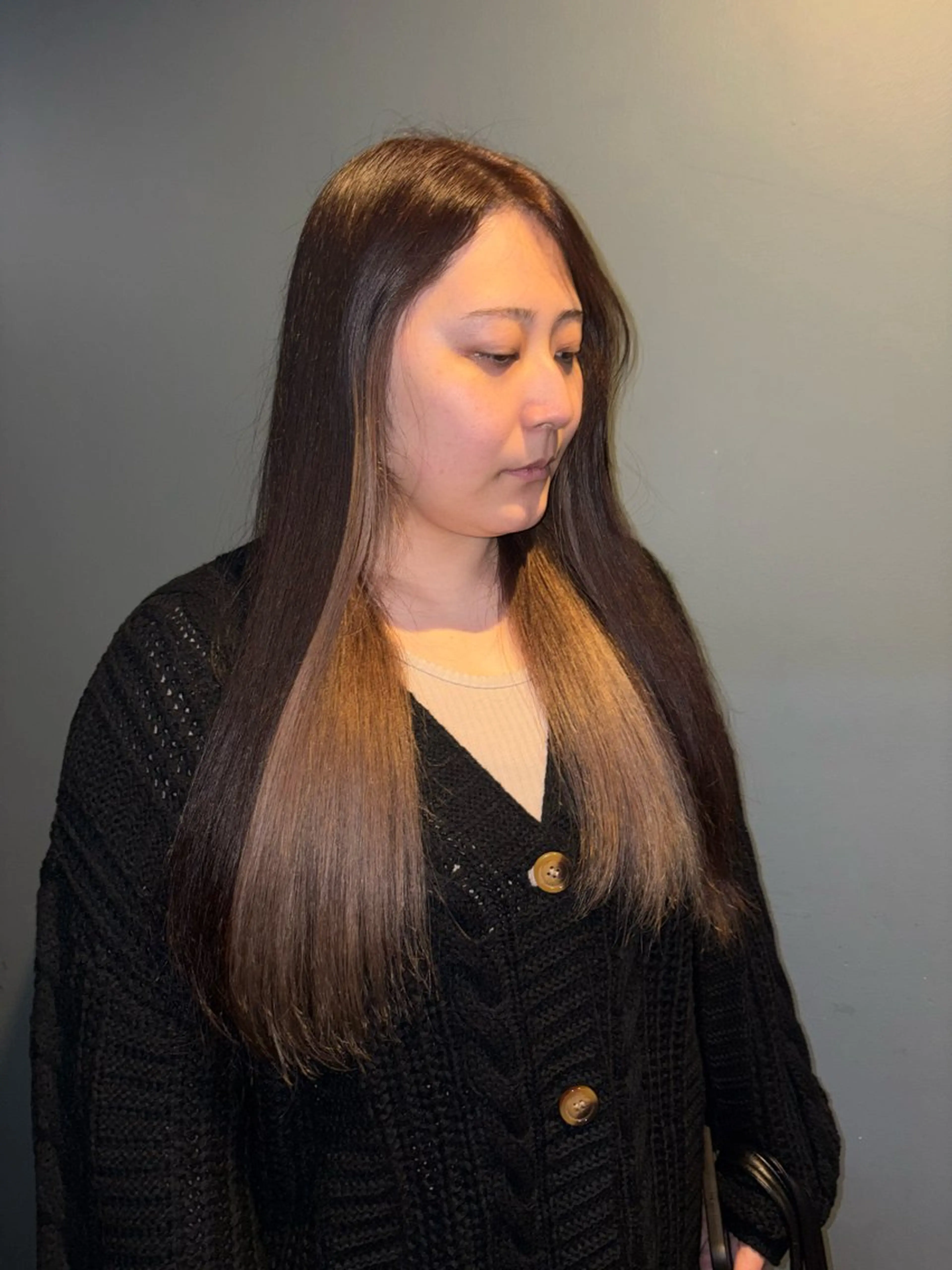 ロング カラー カット ヘアカラー ハイトーン レイヤー🎀meiのヘアスタイル