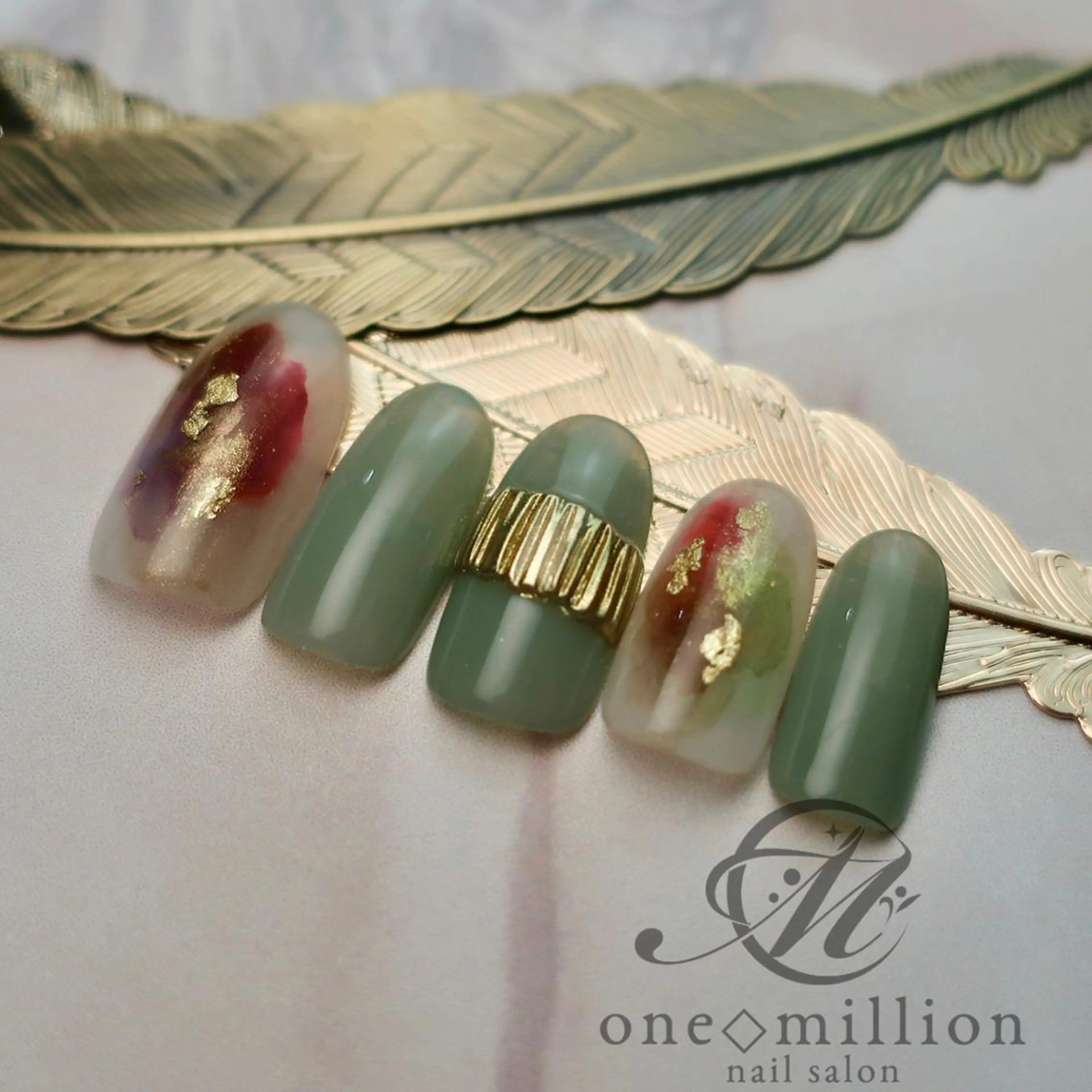 ネイル ハンドネイル nail salon ワンミリオンのネイルデザイン