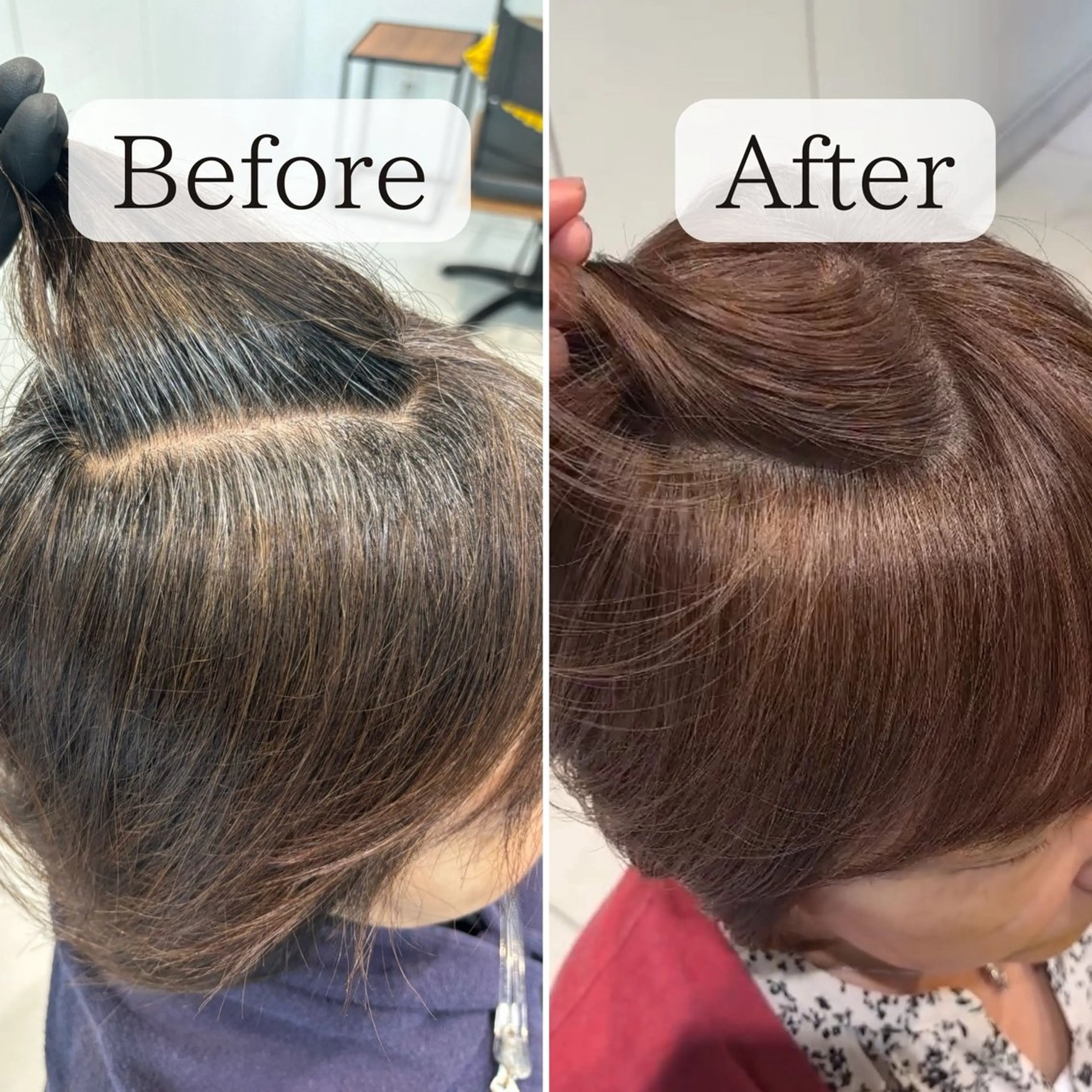 ショート カラー 白髪ぼかし/髪質改善 🌟小山 龍一🌟のヘアスタイル