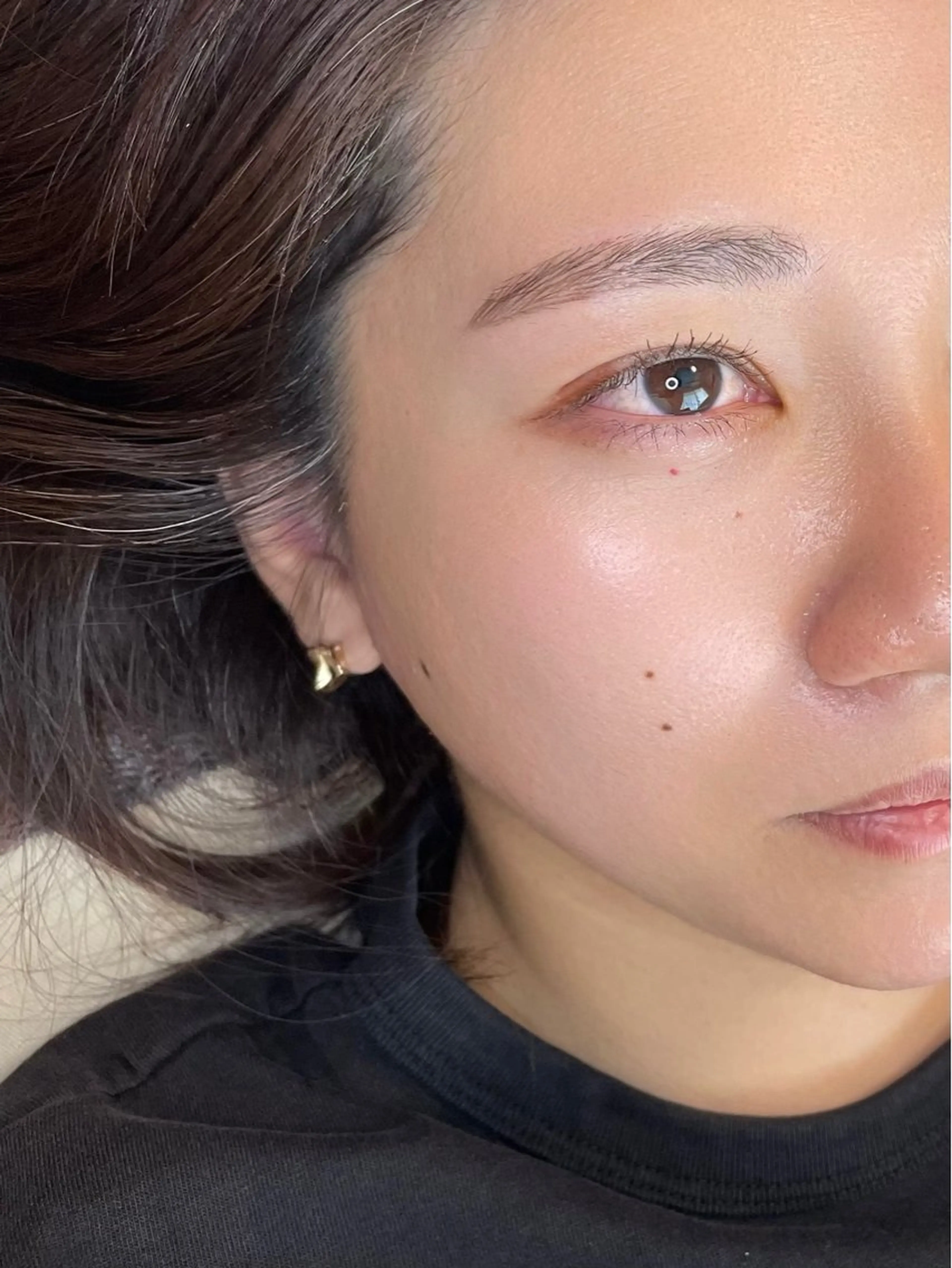 アイブロウ swells所属・自眉を活かす ayakaの眉毛・アイブロウイメージ