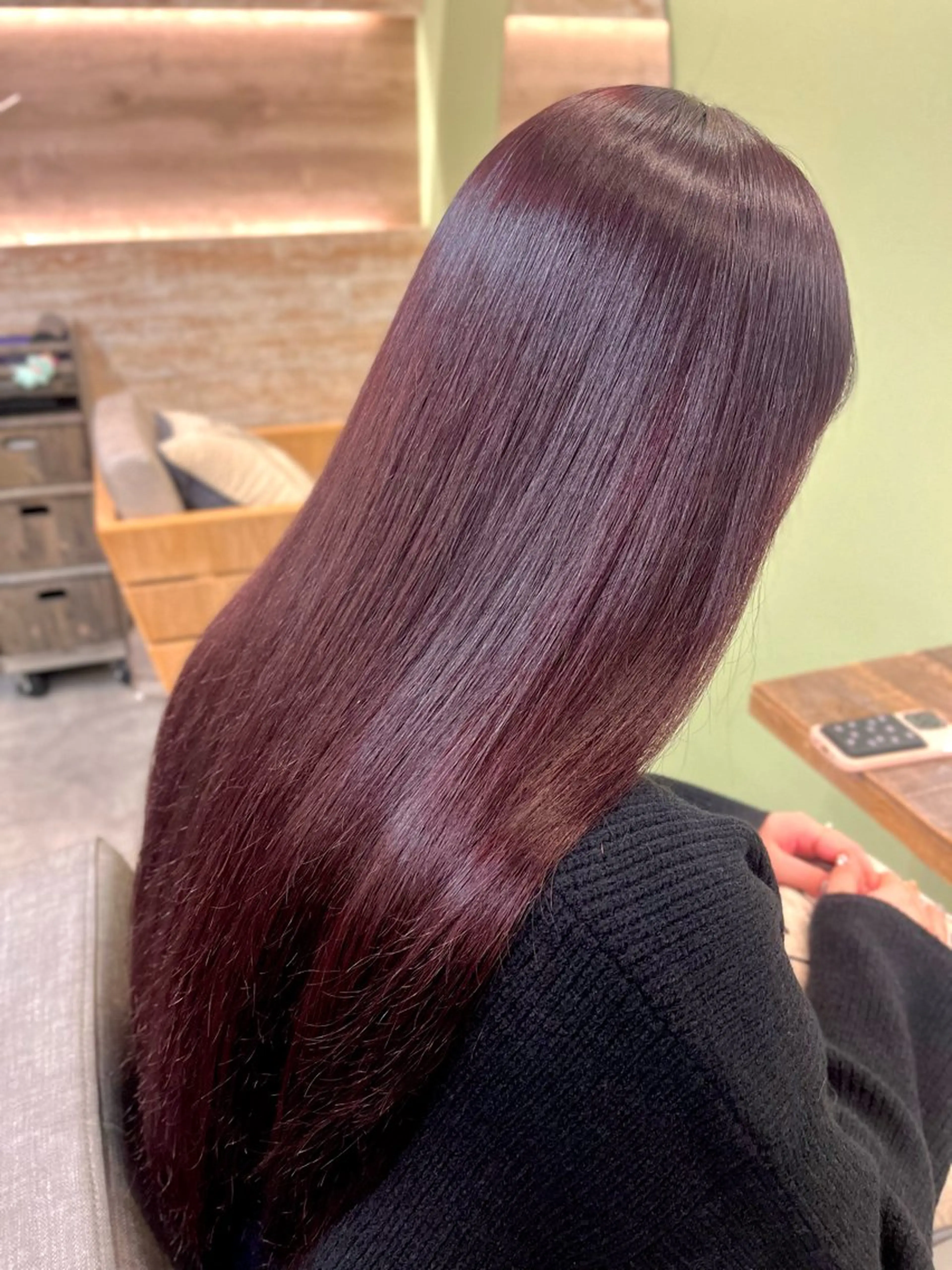 ロング ヘアカラー hair salon mei 十条【メイ】所属・十条/カラー 「yuya」のヘアスタイル