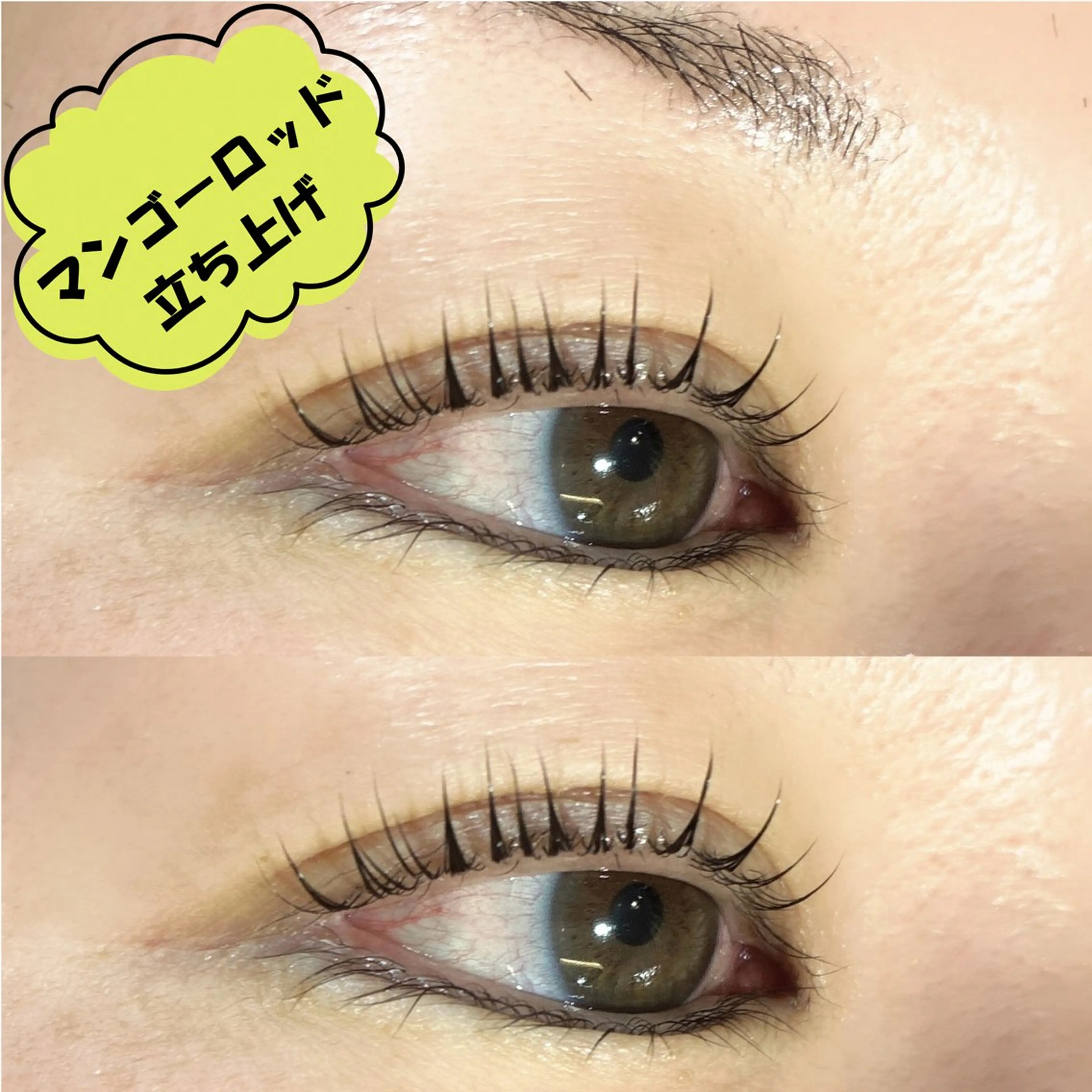 マツエク・マツパ ケラチンラッシュリフト 韓国風マツエク まつげパーマ 一重×まつ毛パーマ マツパ BAMBI✂︎ バンビのマツエク・マツパデザイン