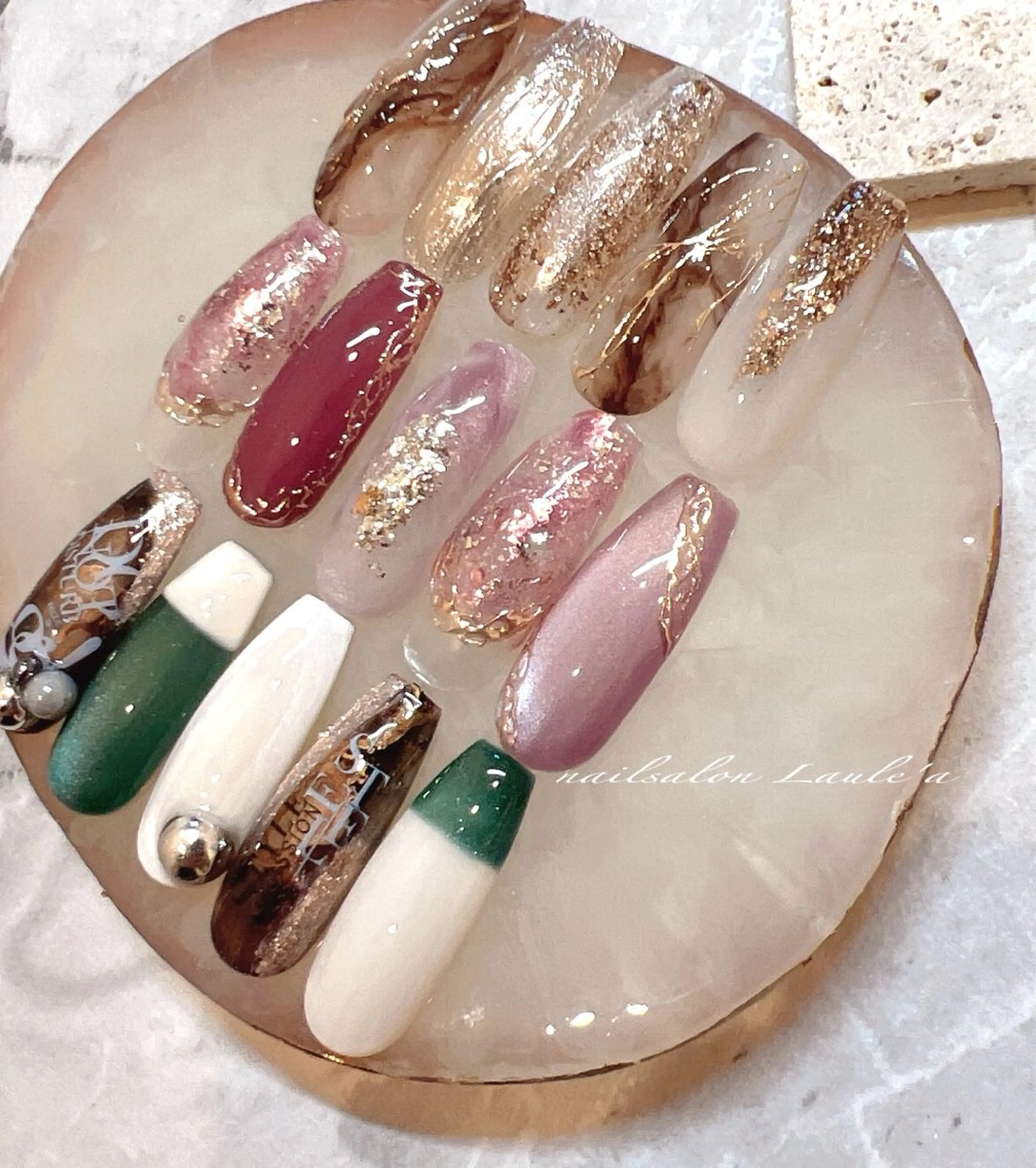 ネイル ハンドネイル nailsalon Laule'aのネイルデザイン