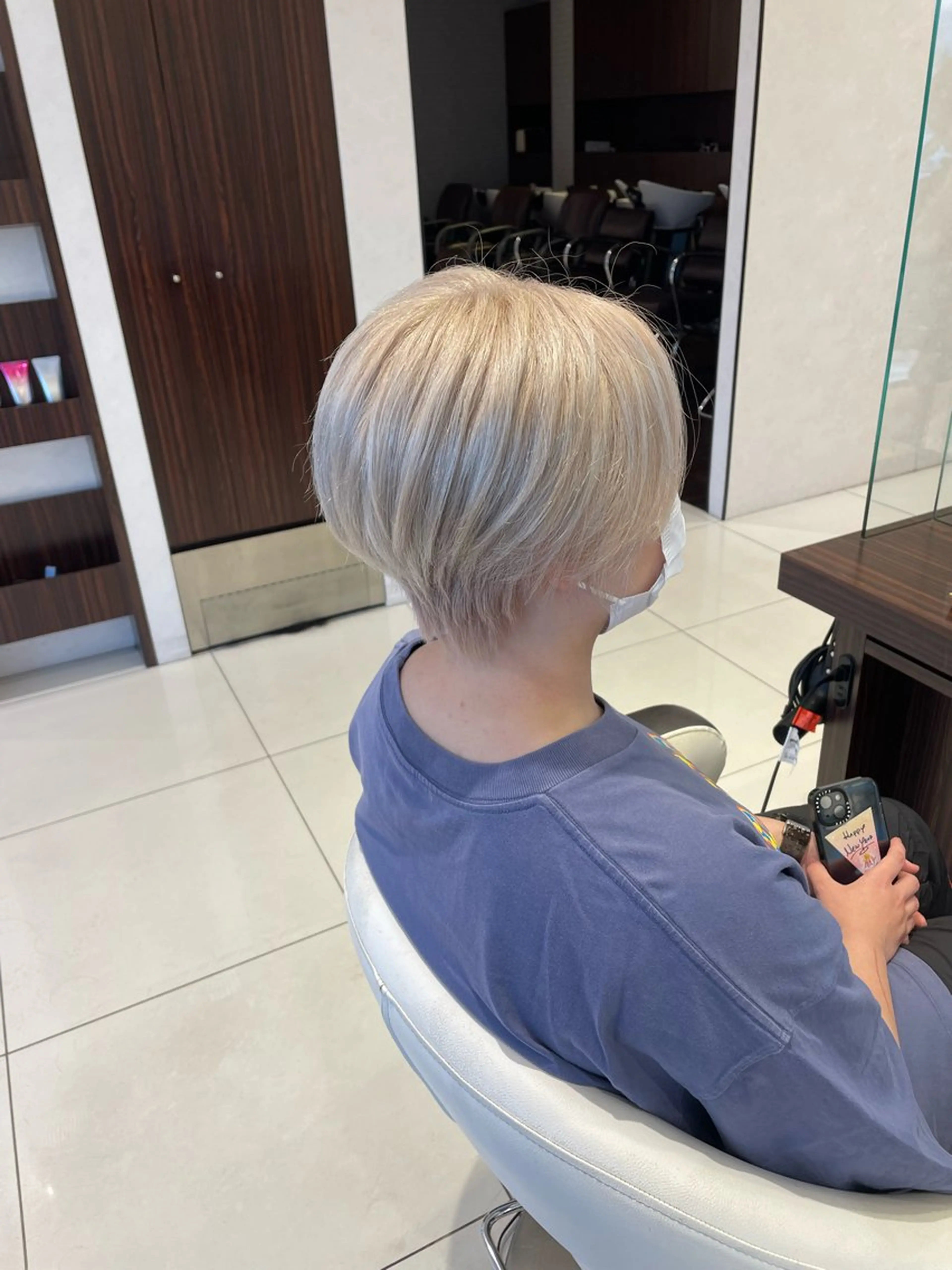 ショート カラー 竹田 京人のヘアスタイル