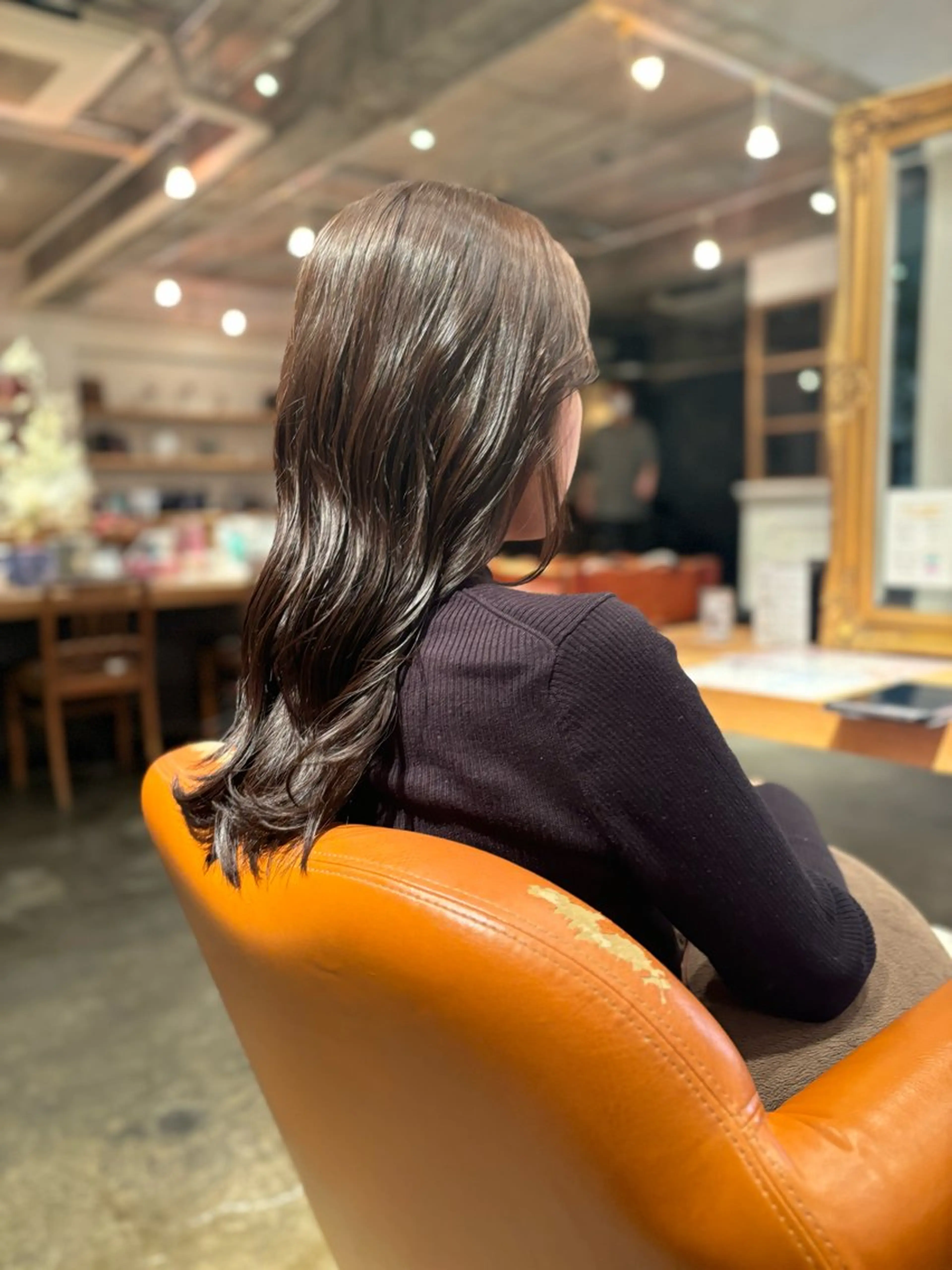 カラー ブラウンカラー オリーブブラウン 髪質改善カラー ベージュ🤎YUMEのヘアスタイル