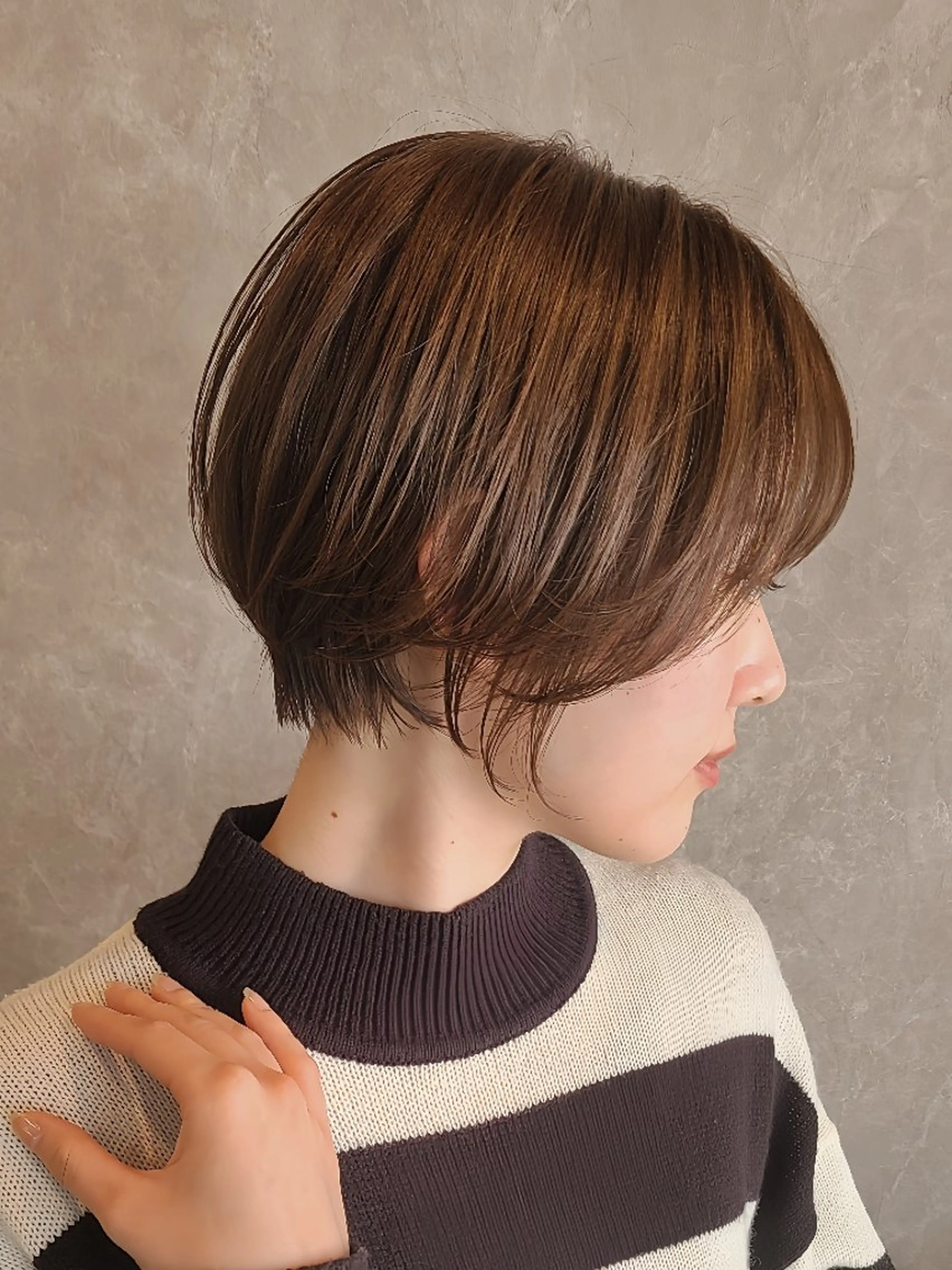 ショート 似合わせカット ショートヘア 西田 理沙のヘアスタイル