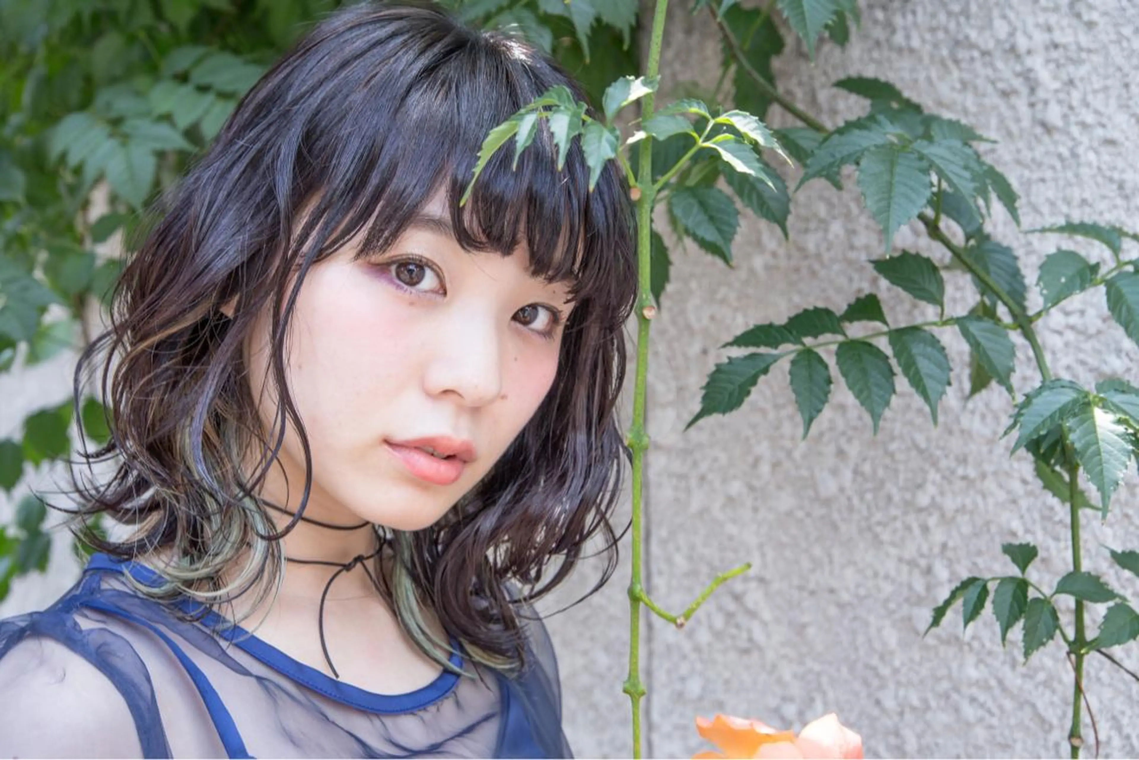 ショート ミディアム セミロング カラー パーマ ヘアアレンジ 推し活専用 【派手髪】飯野ゆかりのヘアスタイル