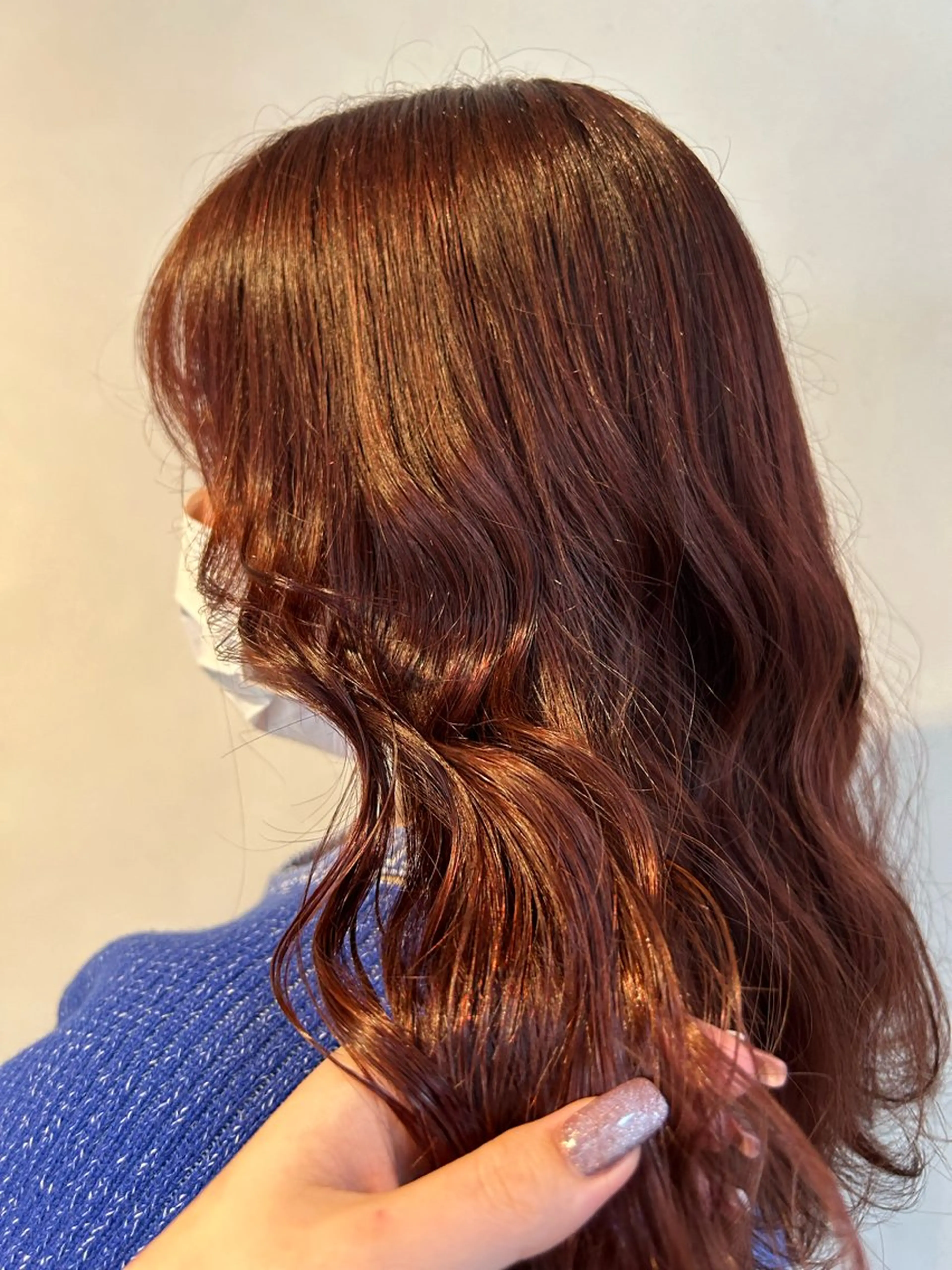 セミロング 艶髪/韓国風🤍🖤 小林実央‎のヘアスタイル