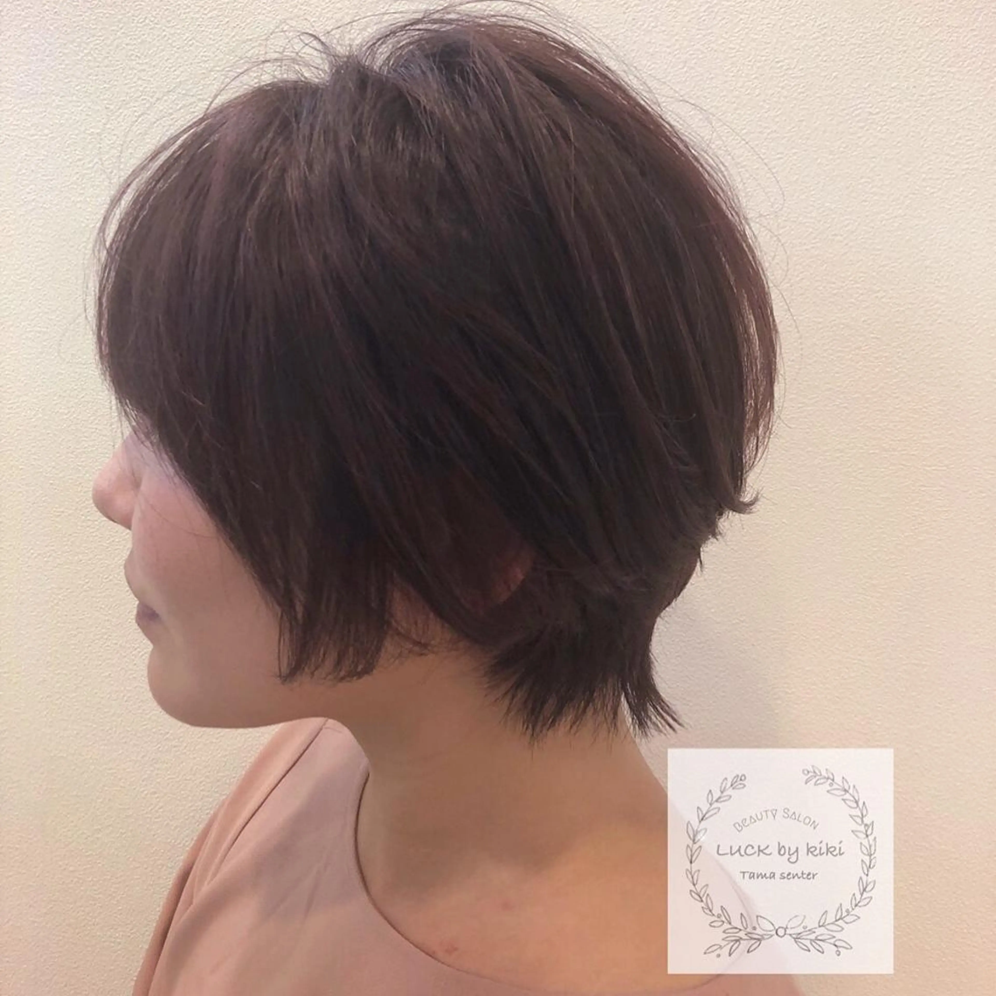 ショート カラー グレージュ ハイライトカラー ピンクカラー ハイライト ショートヘア 中村 卓也のヘアスタイル