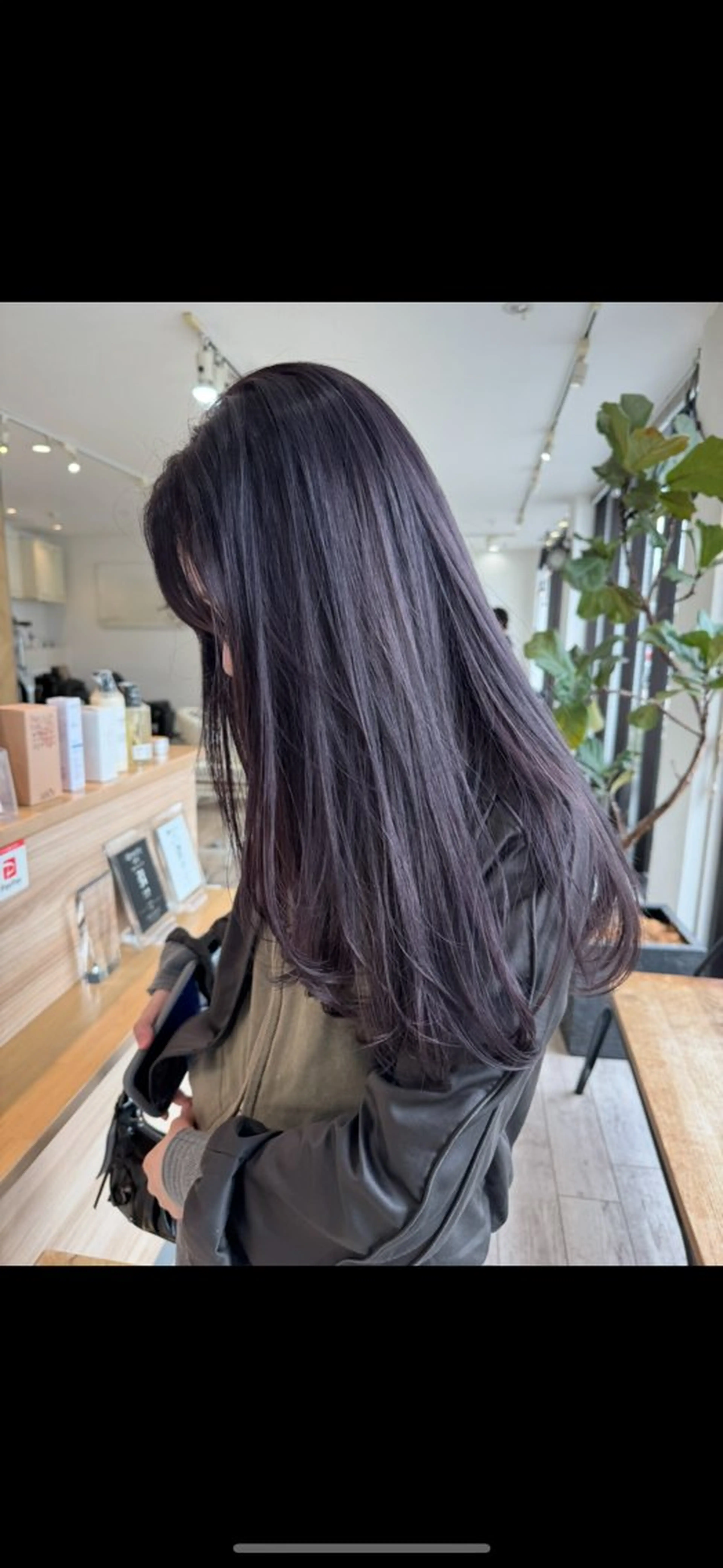 カラー ディープラベンダー ラベンダーカラー KON所属・KON /nozomiのヘアスタイル