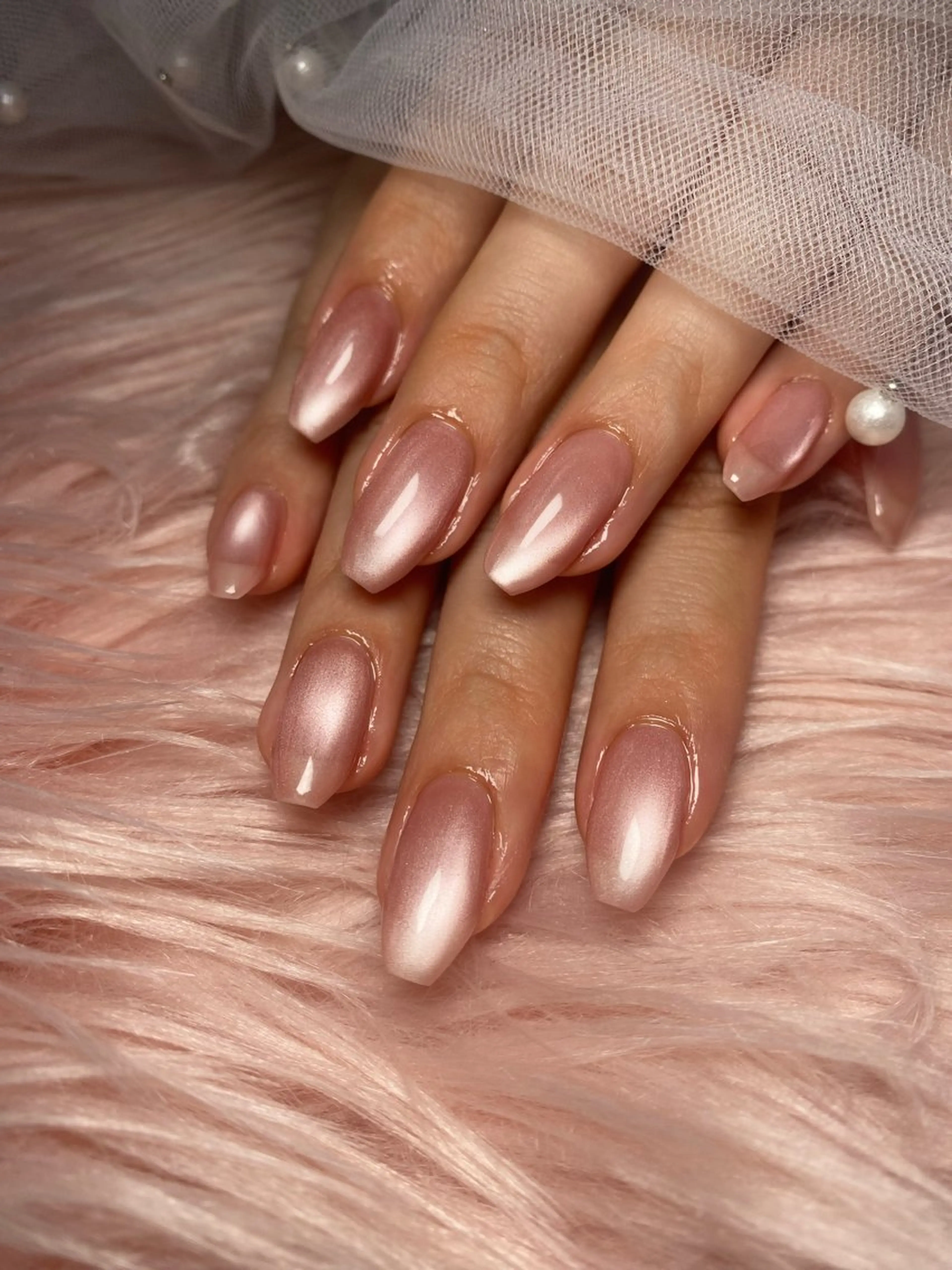 【他店オフ代込み】マグネットネイル・ミラーネイルの写真