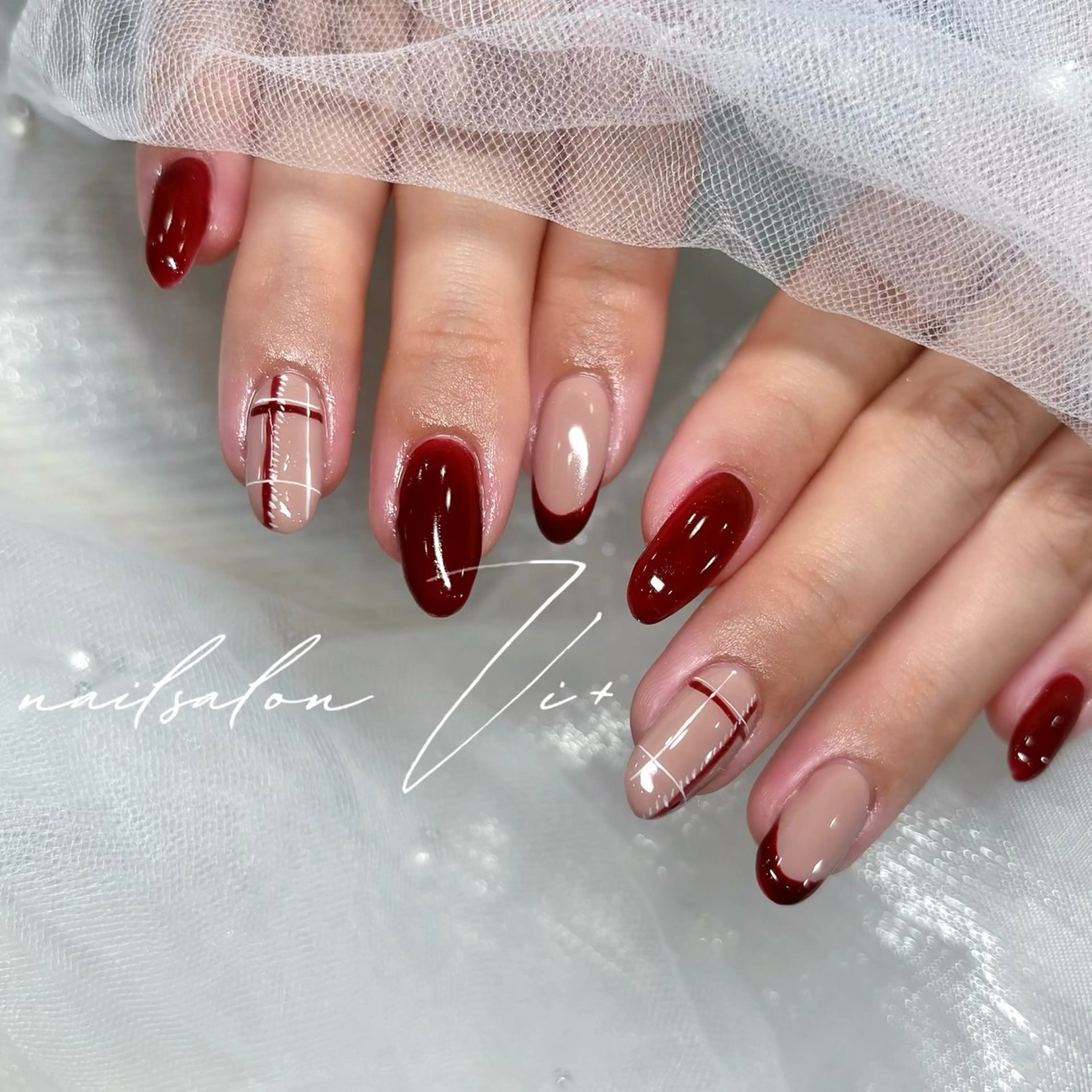 ネイル ハンドネイル 𝒦𝐸𝐼𝒩𝒜 錦糸町ネイルのネイルデザイン