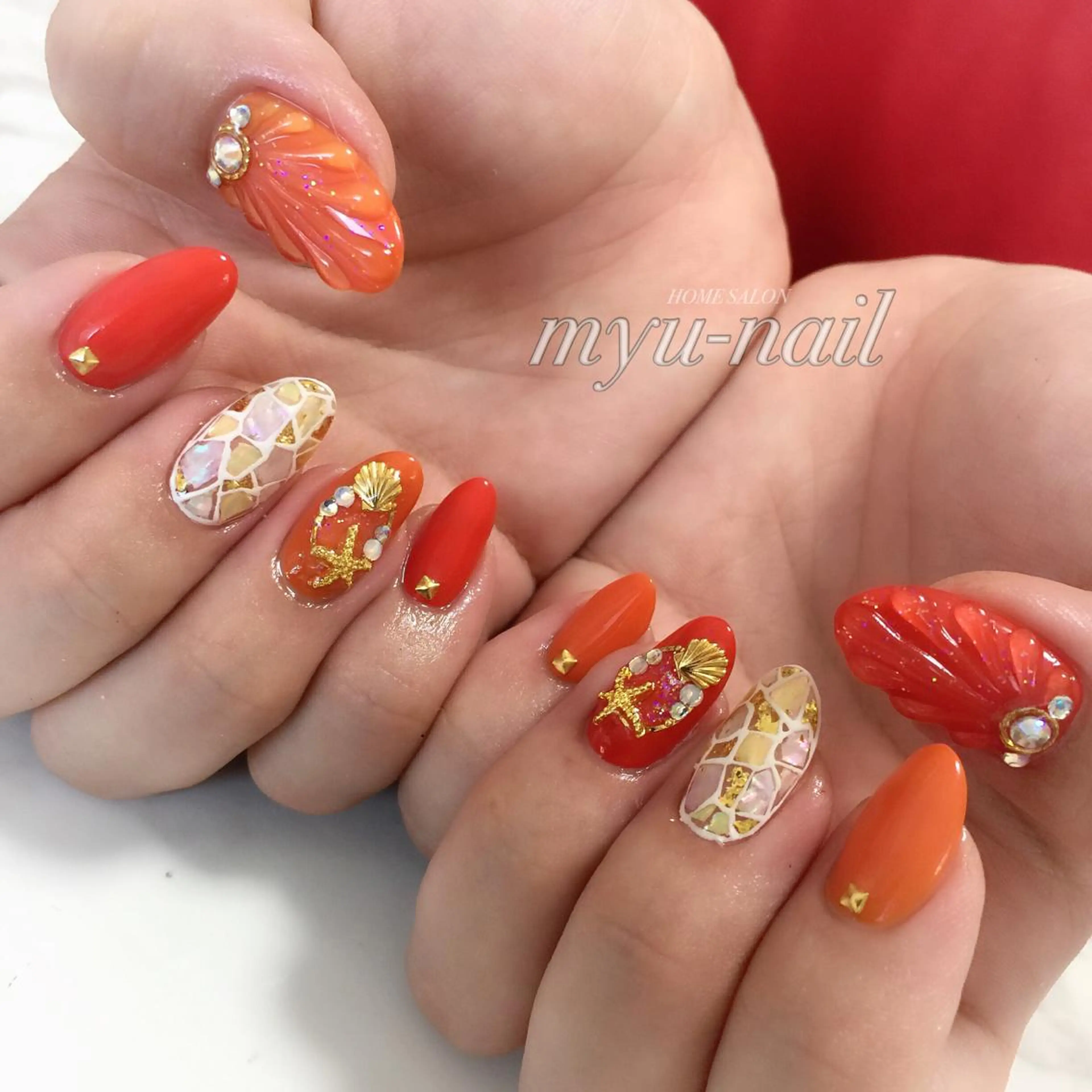 ネイル ホームサロン myu-nailのネイルデザイン