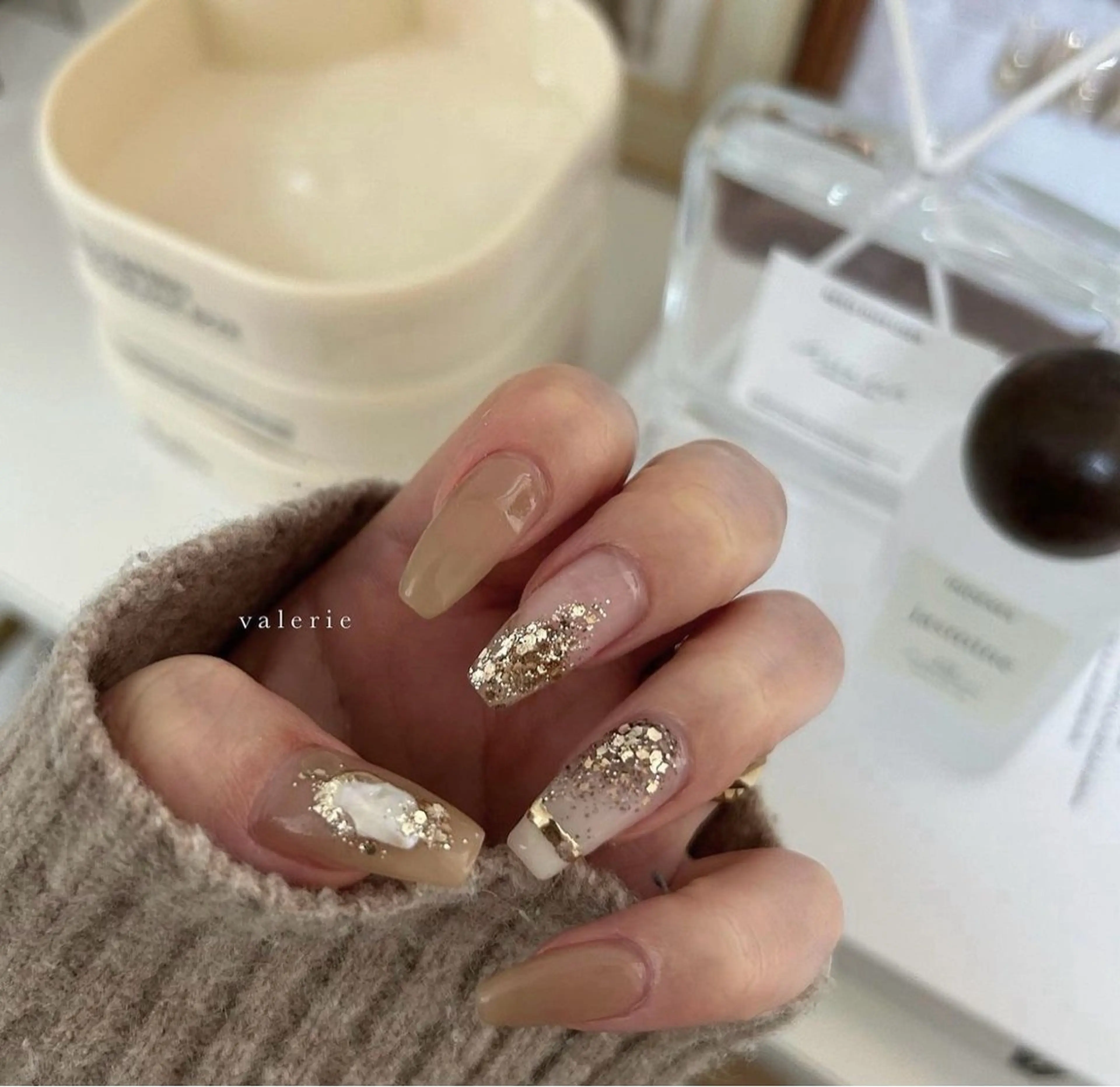 ロング private nailsalon valerie所属・valerie /  miyuのネイルデザイン