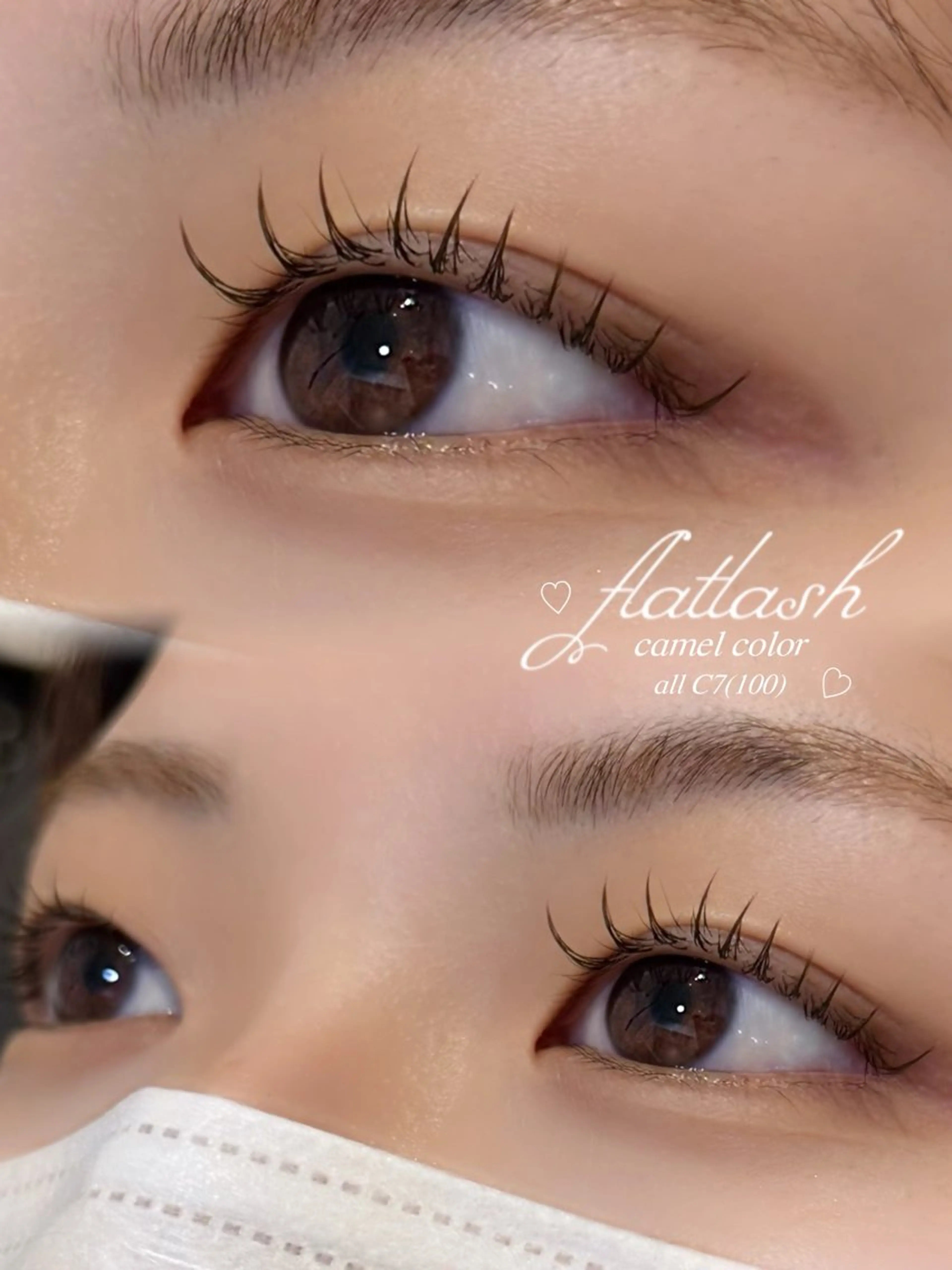 マツエク100本（オフなし）の写真