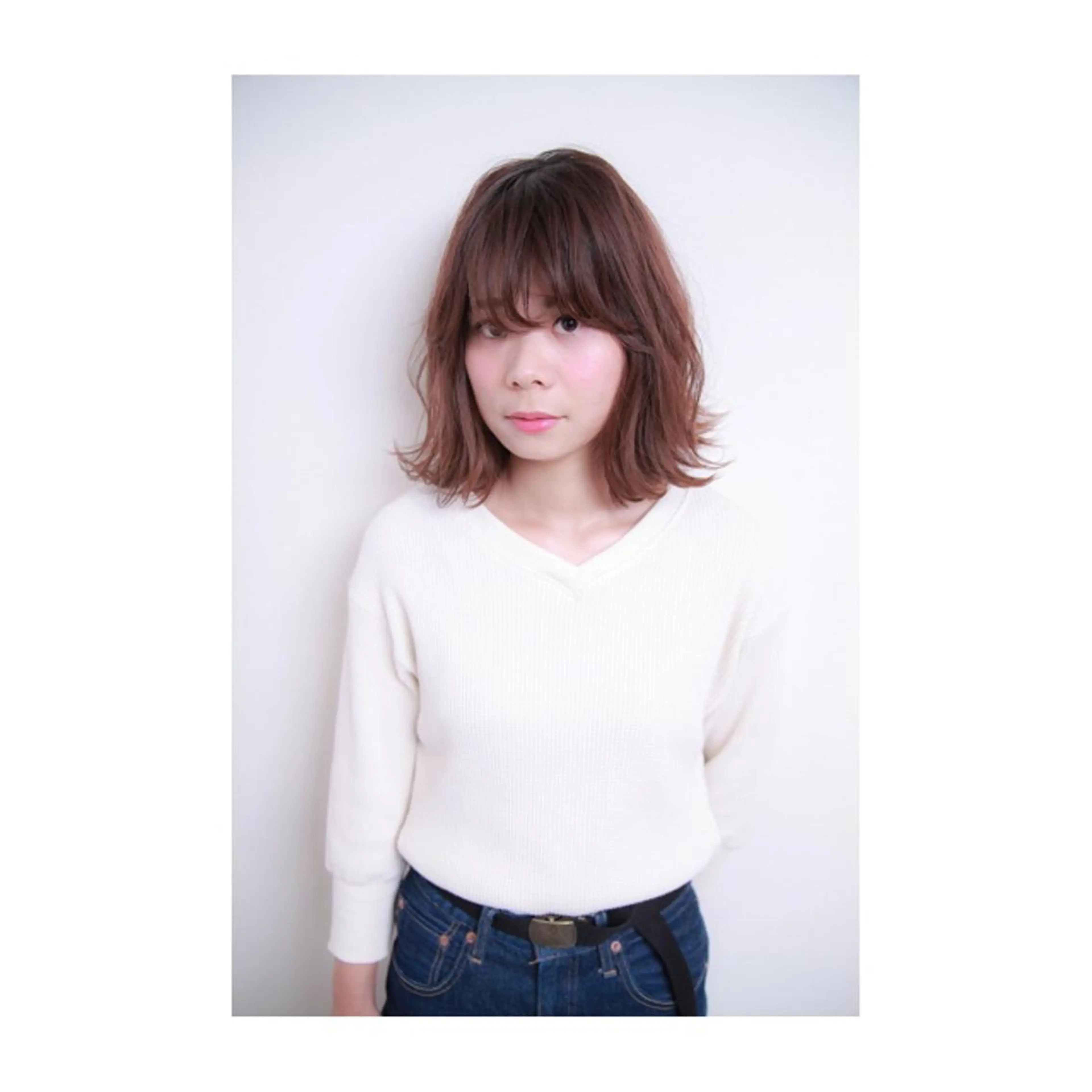 ショート 外ハネヘア うざバング ショートが得意✂️ 藤城建太のヘアスタイル