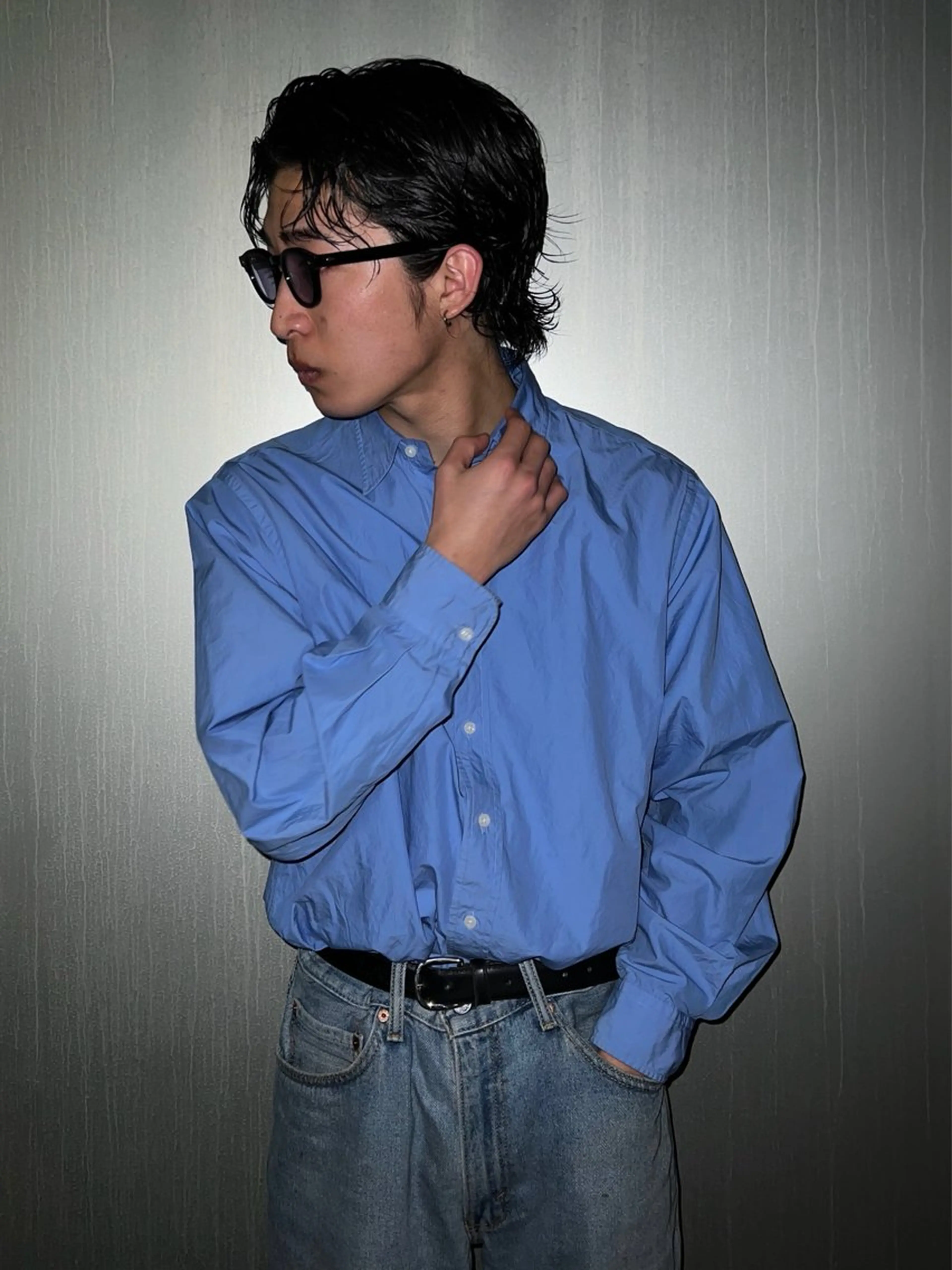 パーマ メンズ レイヤー/ 透明感SHIMAのヘアスタイル