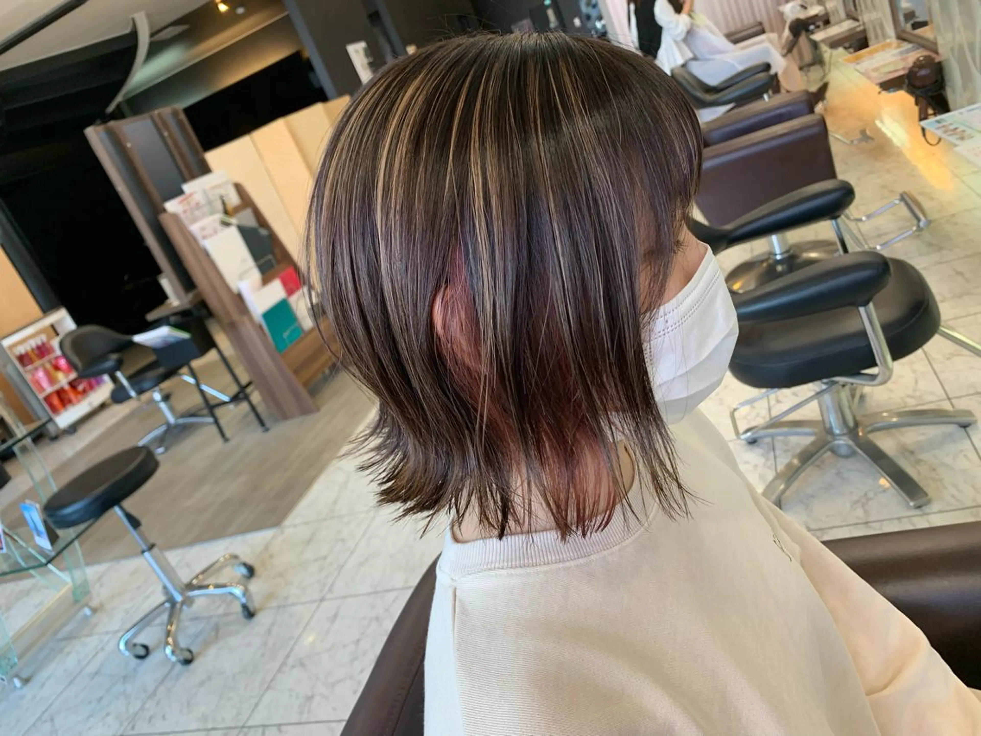 ショート カラー esperance所属・安部 志弥のヘアスタイル