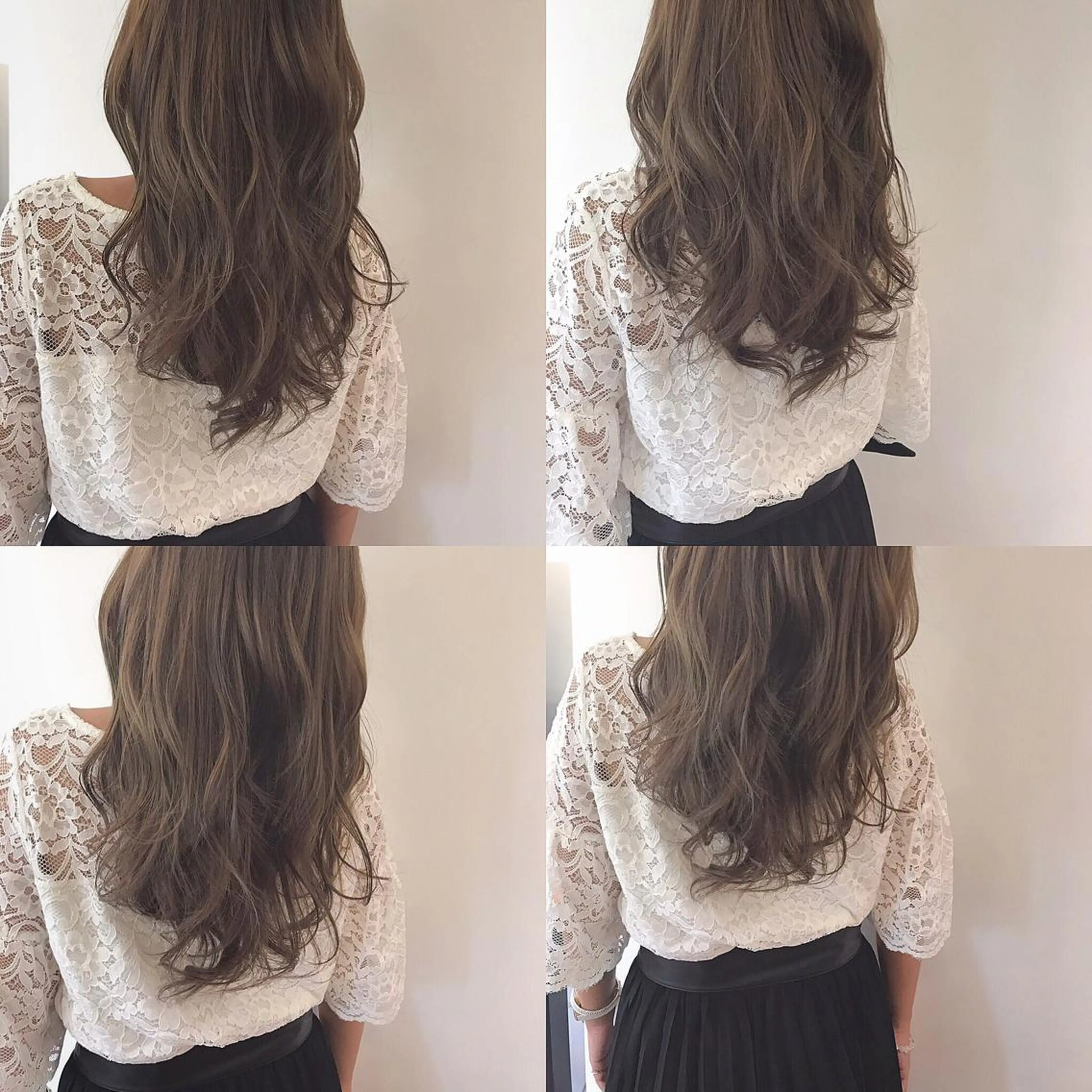 ロング アッシュ トリートメント 🤍LOREN エリコ🌈のヘアスタイル