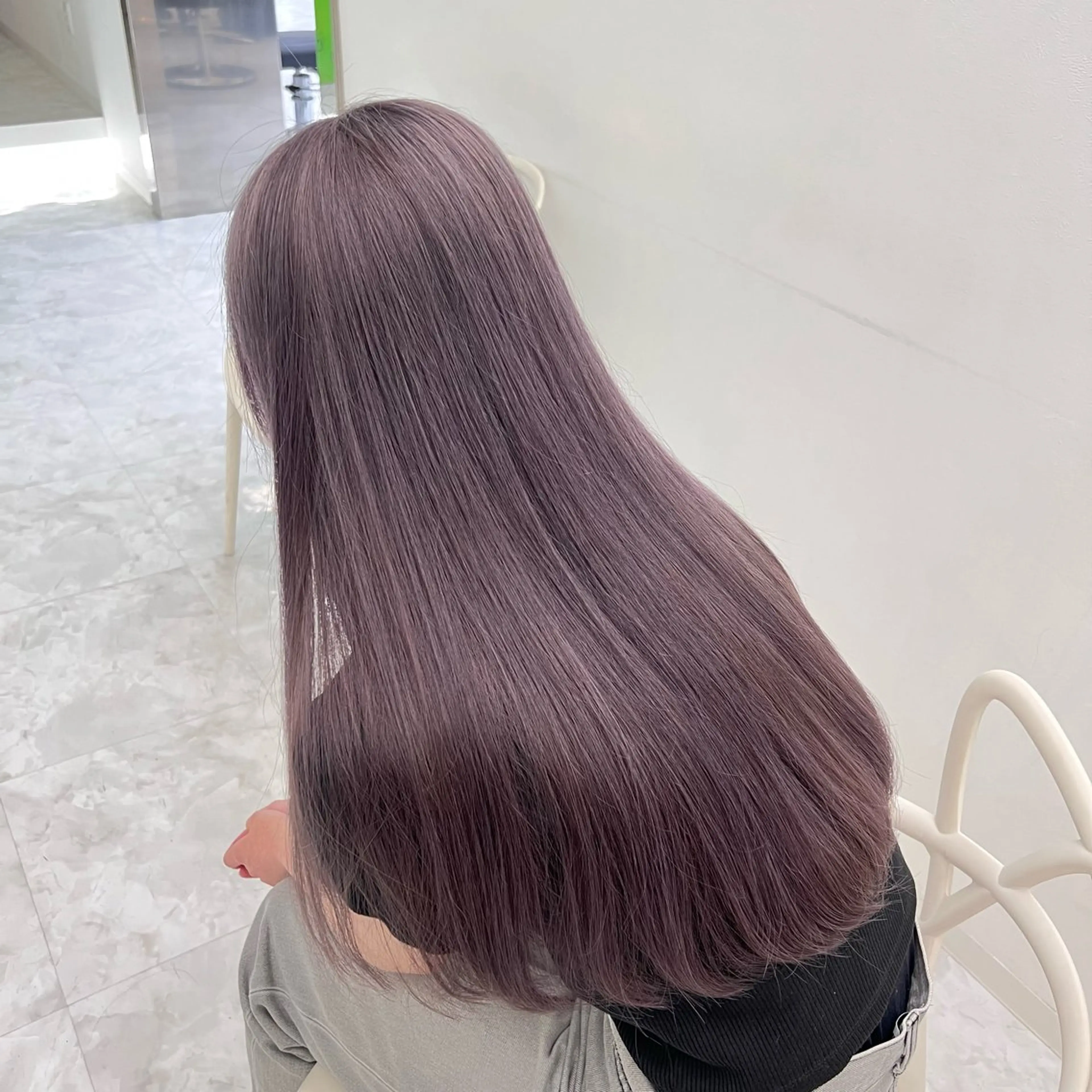 ミディアム カラー 🎀🧁ダメージレス 艶髪カラー🧁🎀のヘアスタイル