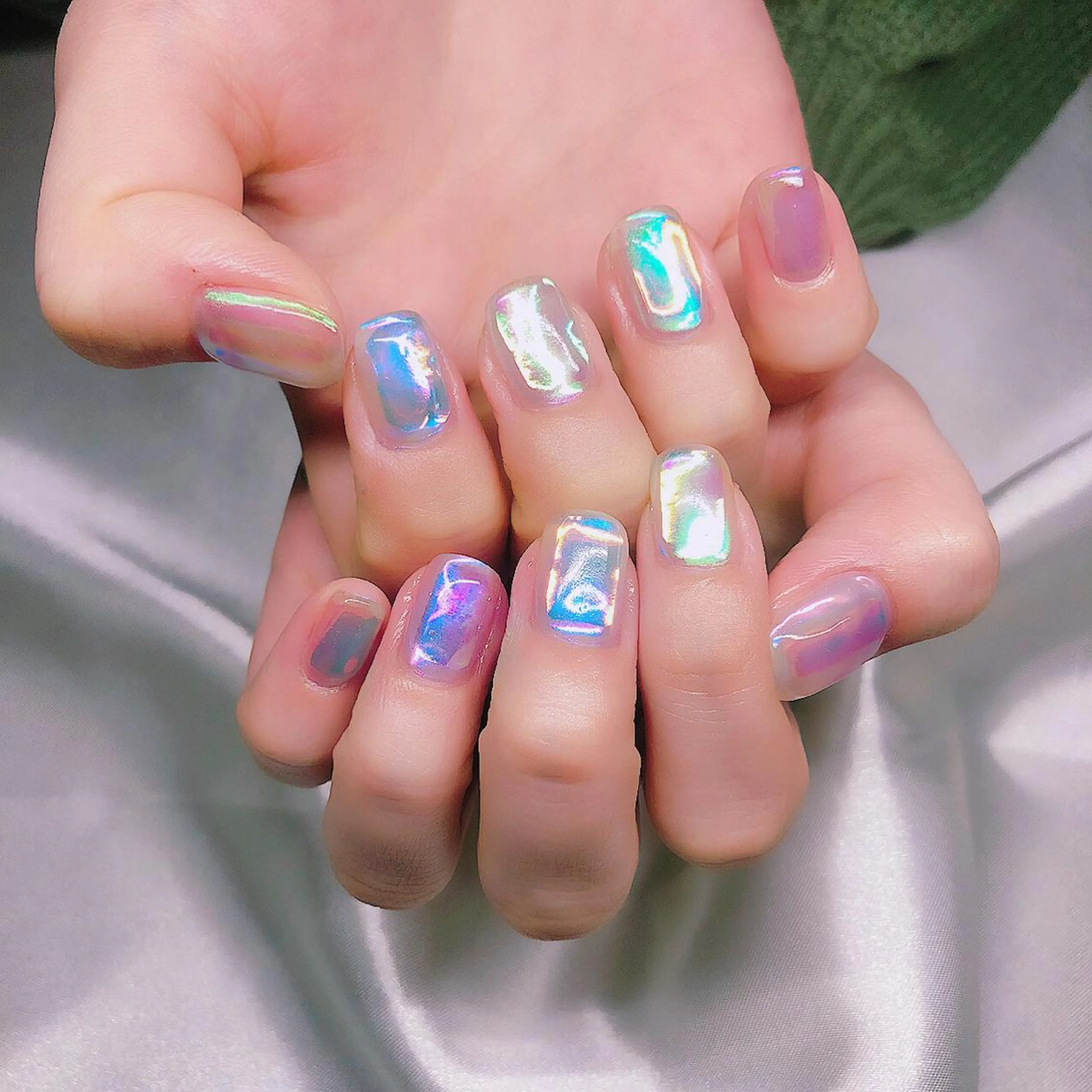 ネイル 持ち込み ハンドネイル フットネイル mi chiのネイルデザイン