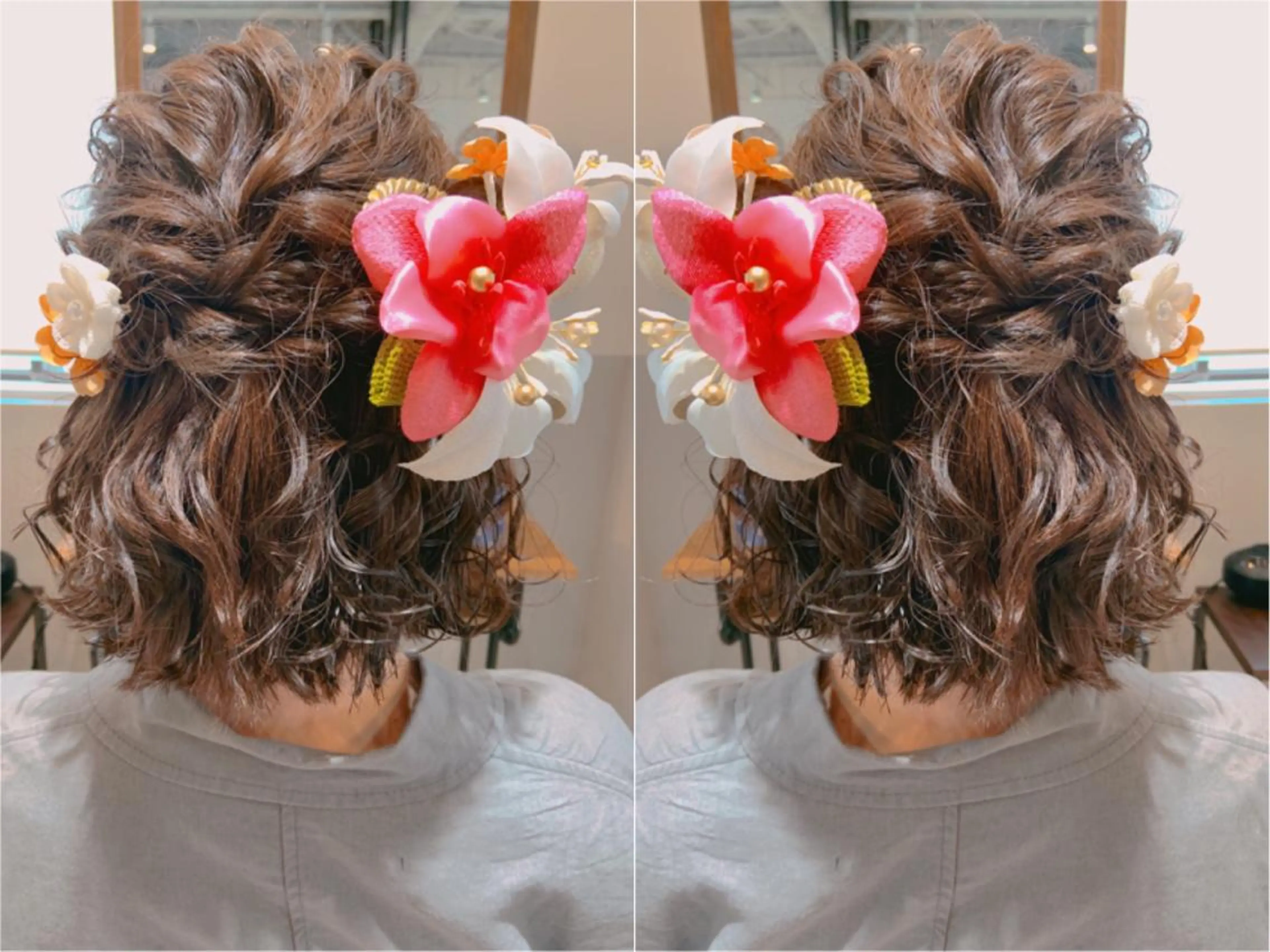 ショート ヘアアレンジ 卒業式のヘアスタイル rita atelier 【リタ】所属・韓国hair🦋 Nanaのヘアスタイル