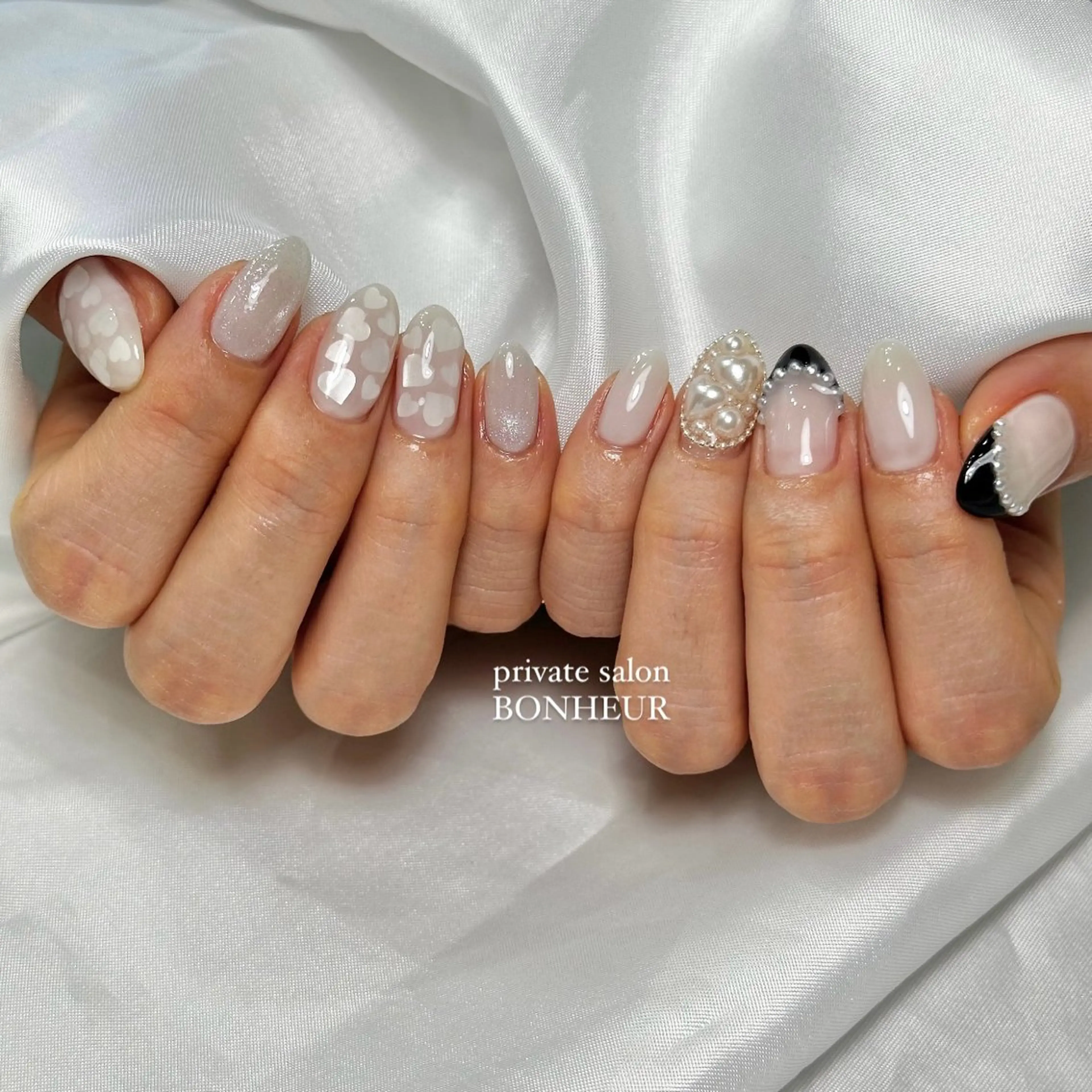 ネイル ハンドネイル BONHEUR Annaのネイルデザイン