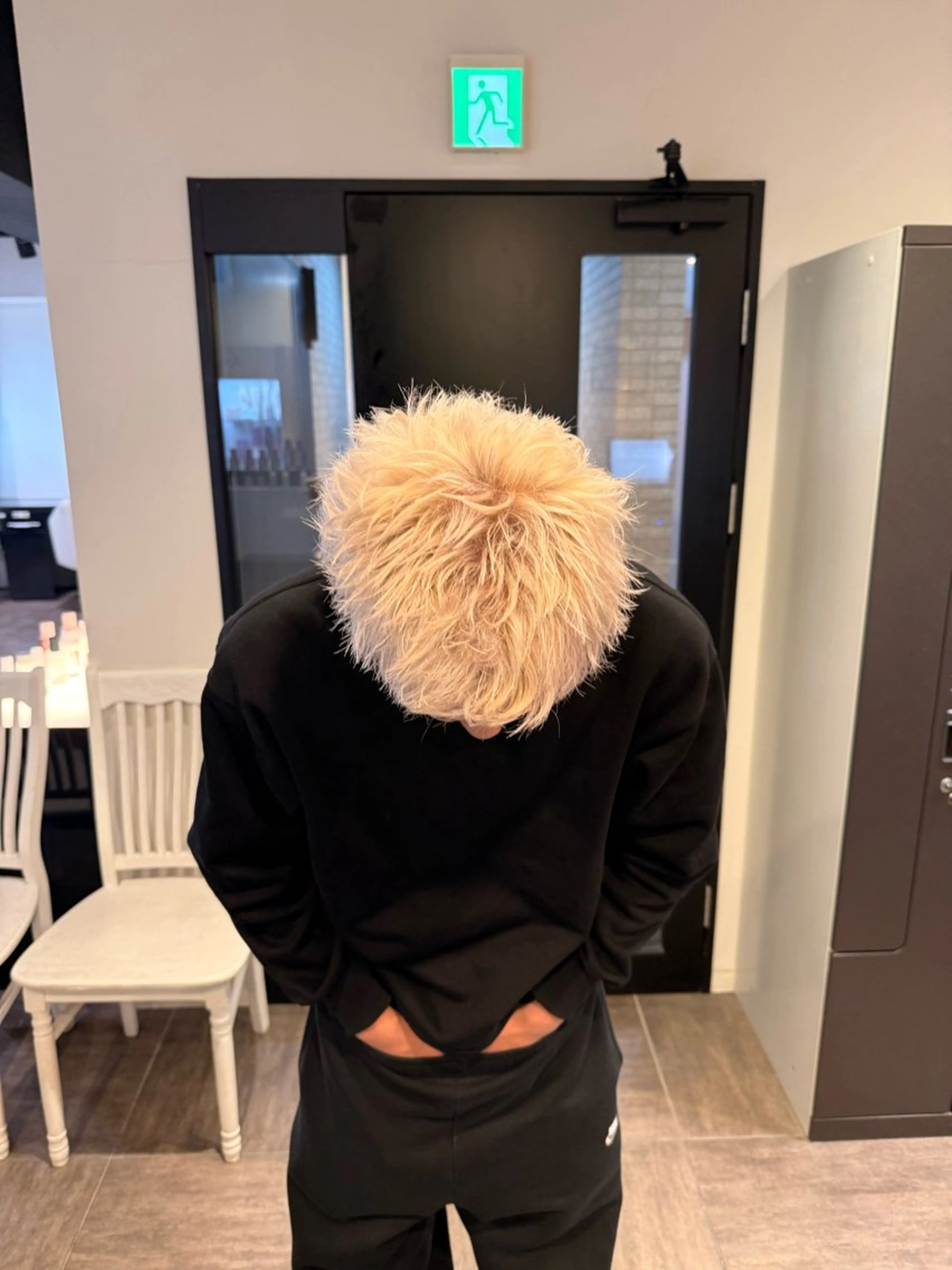 カラー メンズ ヘアカラー レイヤー/艶カラー ROKUのヘアスタイル