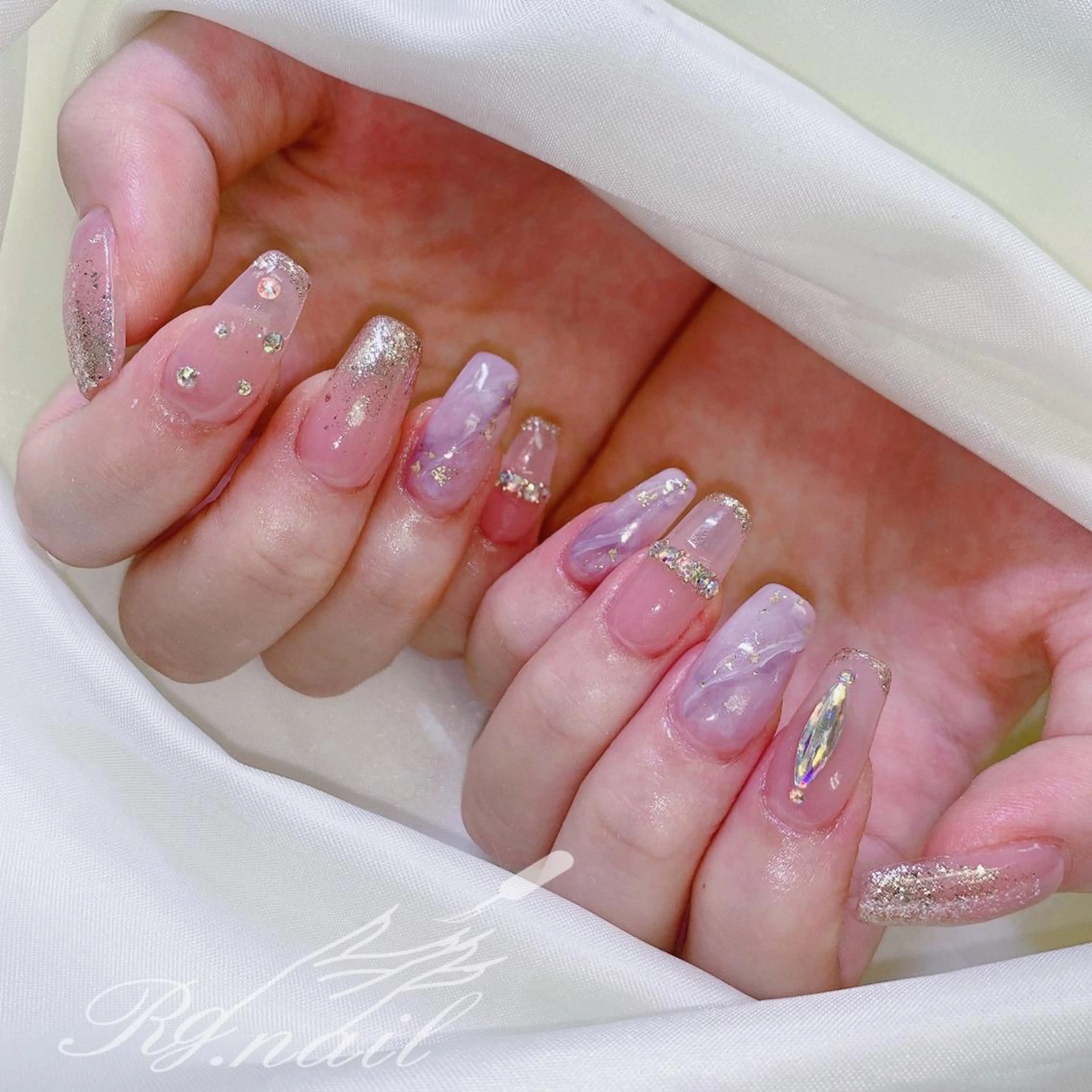 ロング ネイル Cho Artネイル所属・Cho Art ネイルのネイルデザイン