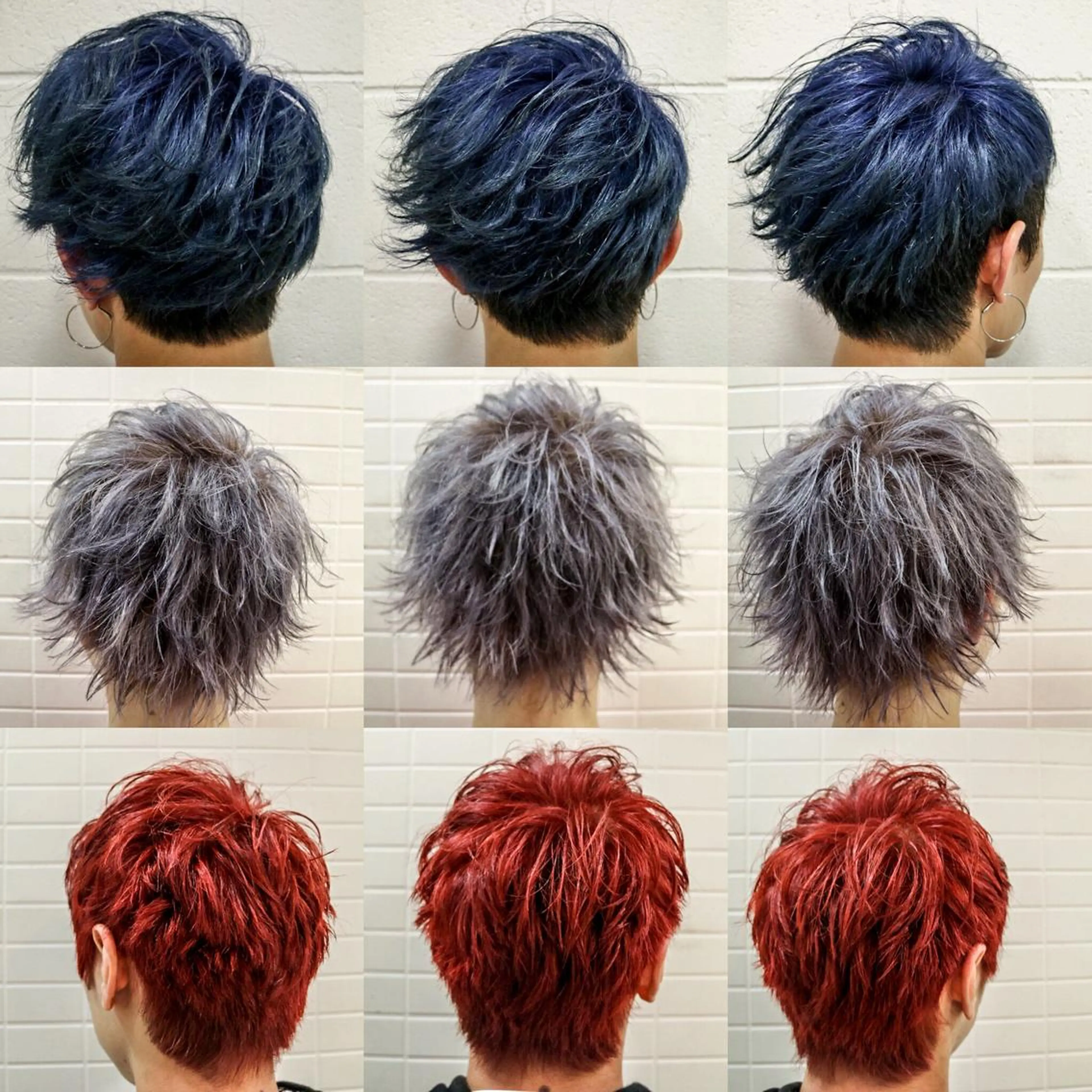 ショート カラー パーマ メンズ ヘアカラー 看板犬がお出迎え◎ 初めてでも安心◎のヘアスタイル