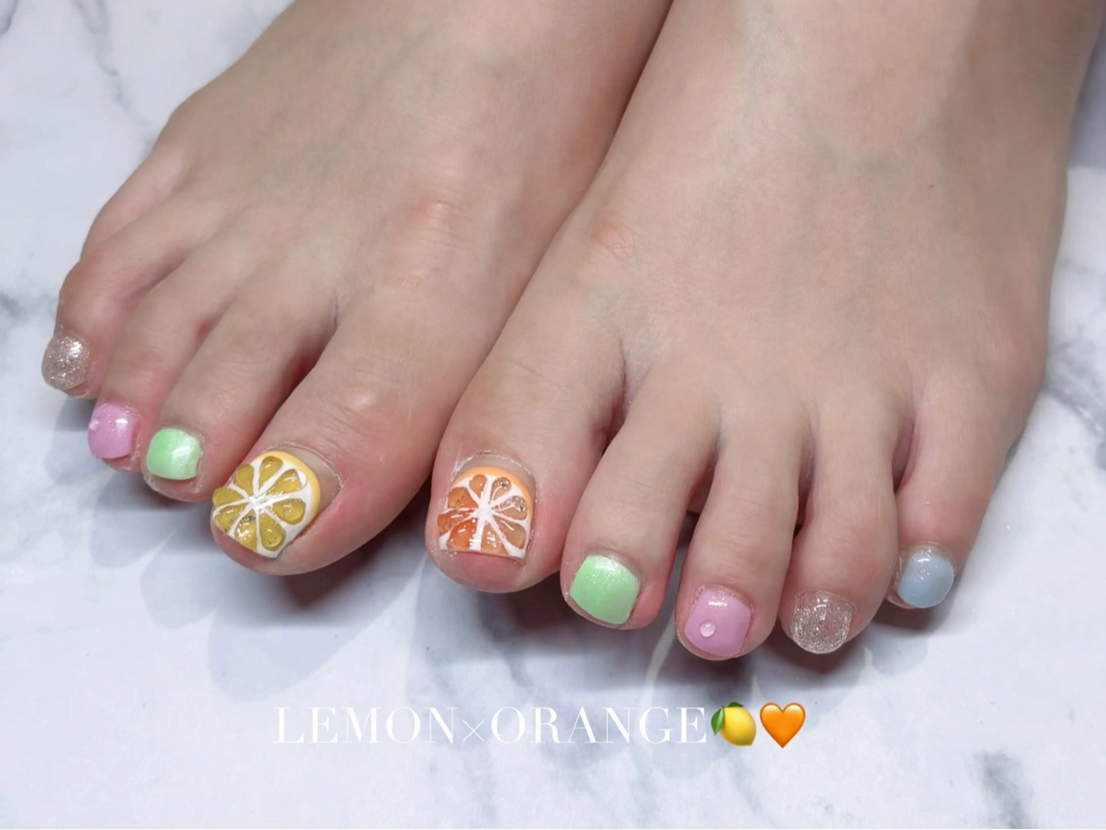 ネイル フットネイル 肥後joieange 心斎橋店のネイルデザイン