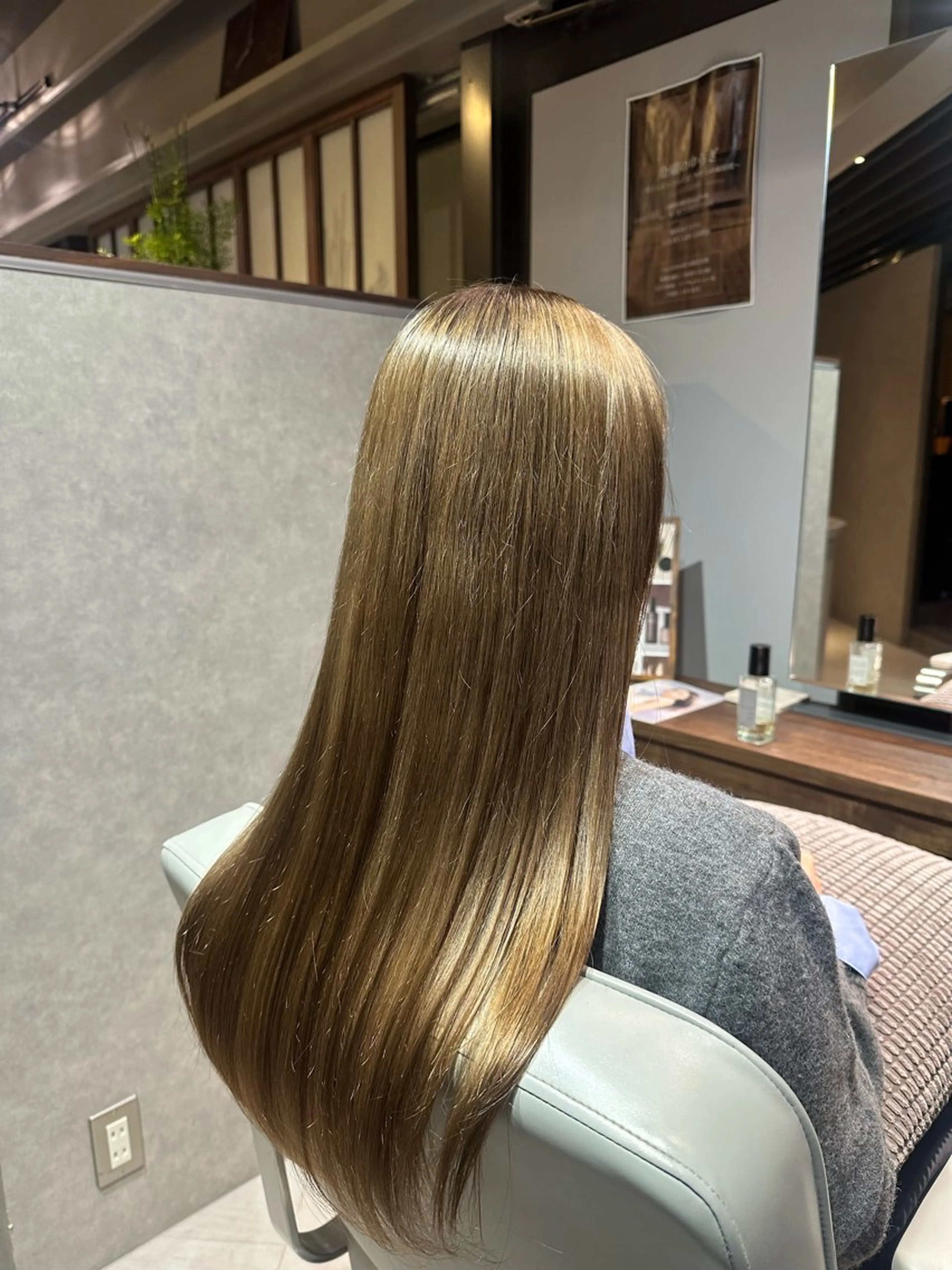 カラー ベージュカラー ヘアカラー パーソナルカラー診断 /似合わせカラーのヘアスタイル