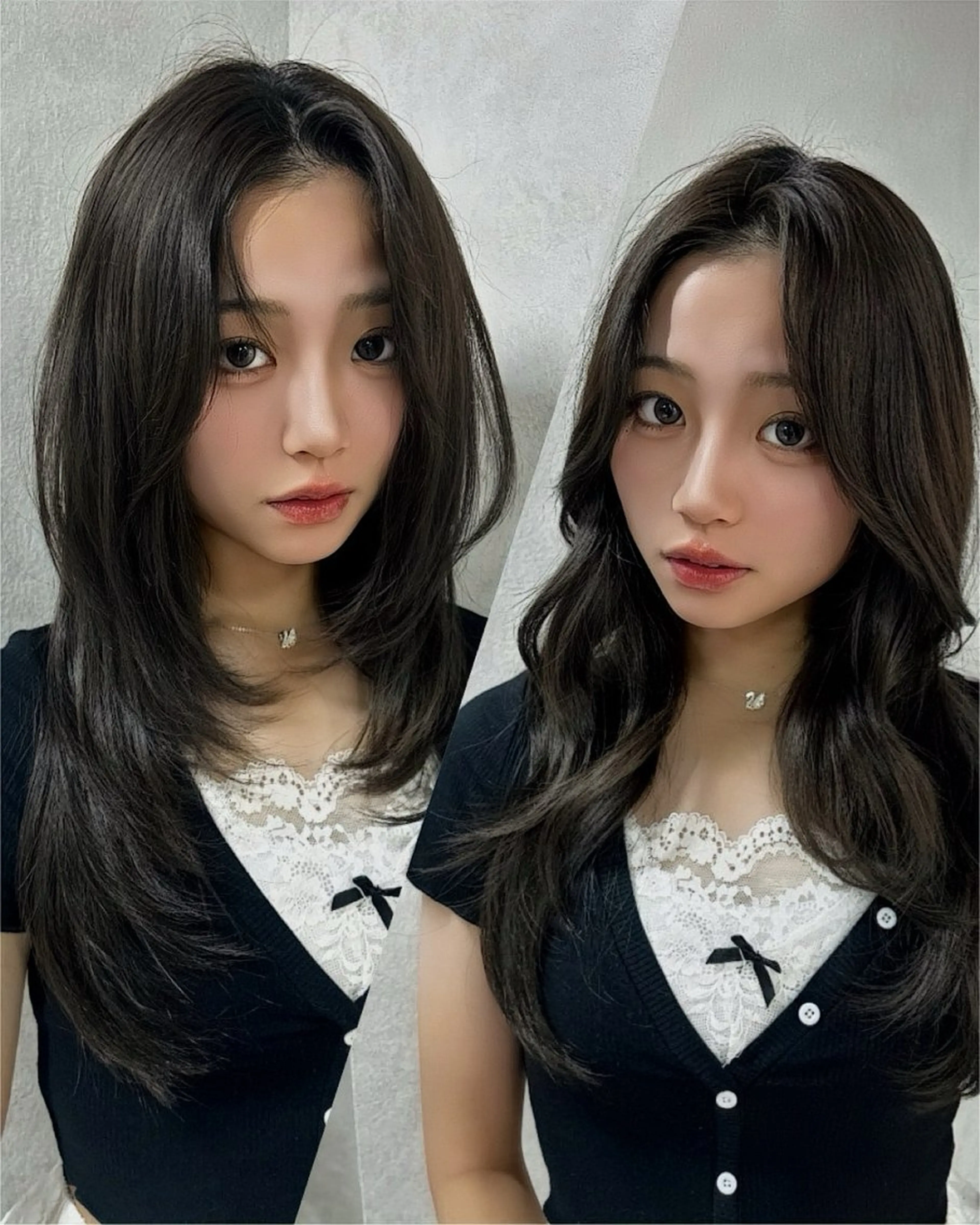 「当日予約限定クーポン｣「韓国ヘア｣カット➕透明感カラーの写真