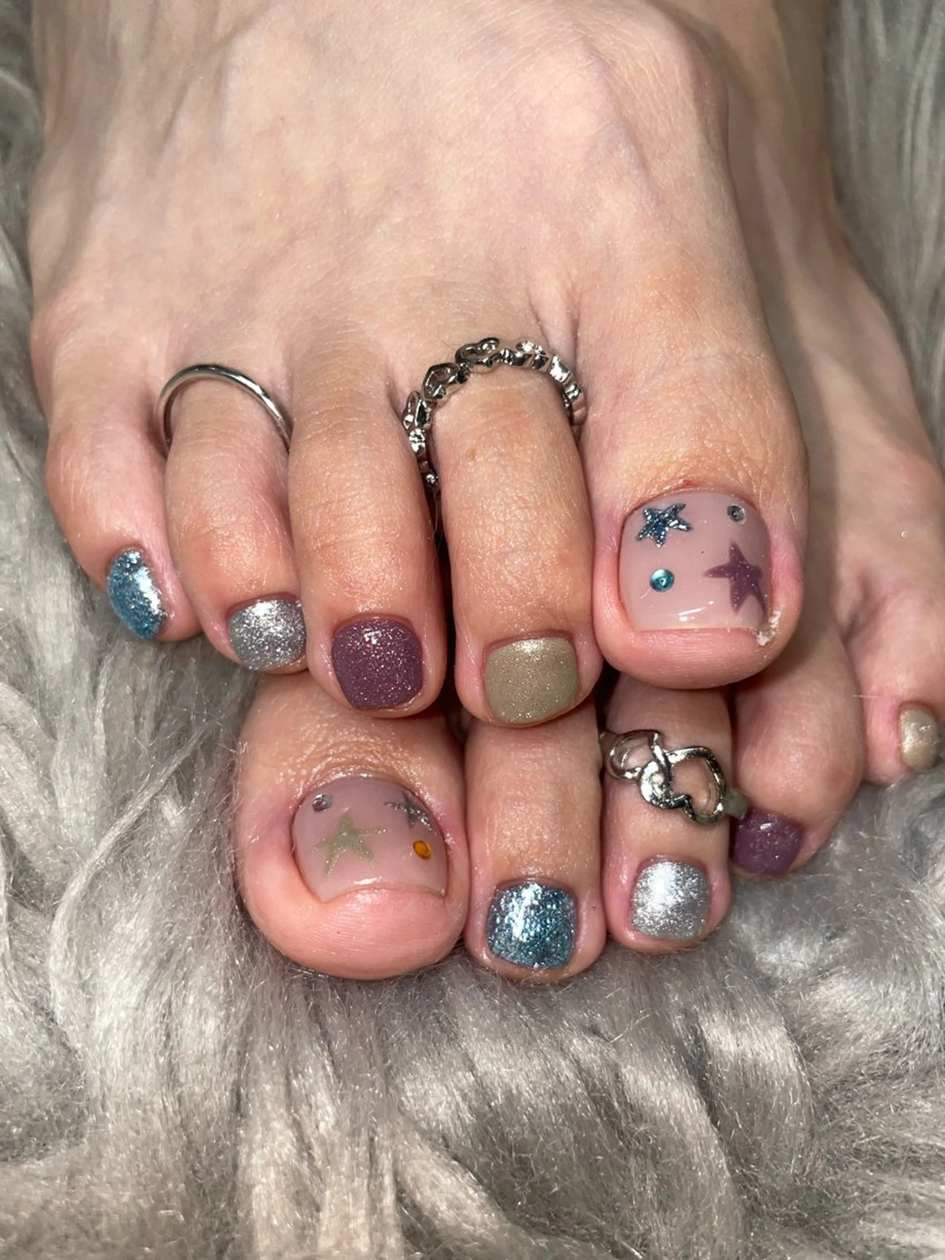 ネイル フットネイル 持ち込み フットネイル Dahlia Beauty赤松玲奈のネイルデザイン