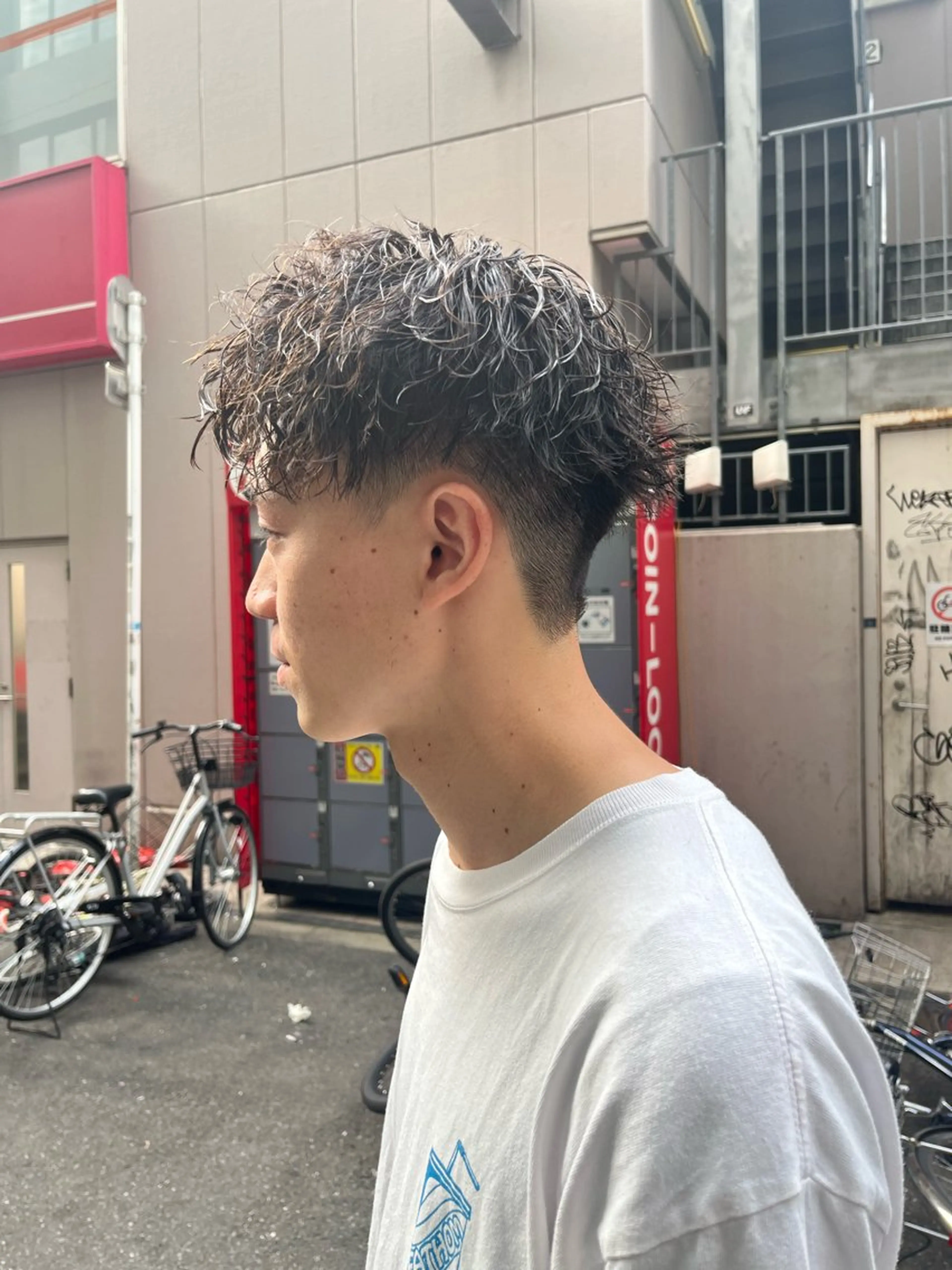 メンズ カット パーマ 🏅EIGHT難波/ 【店長】タモツのヘアスタイル