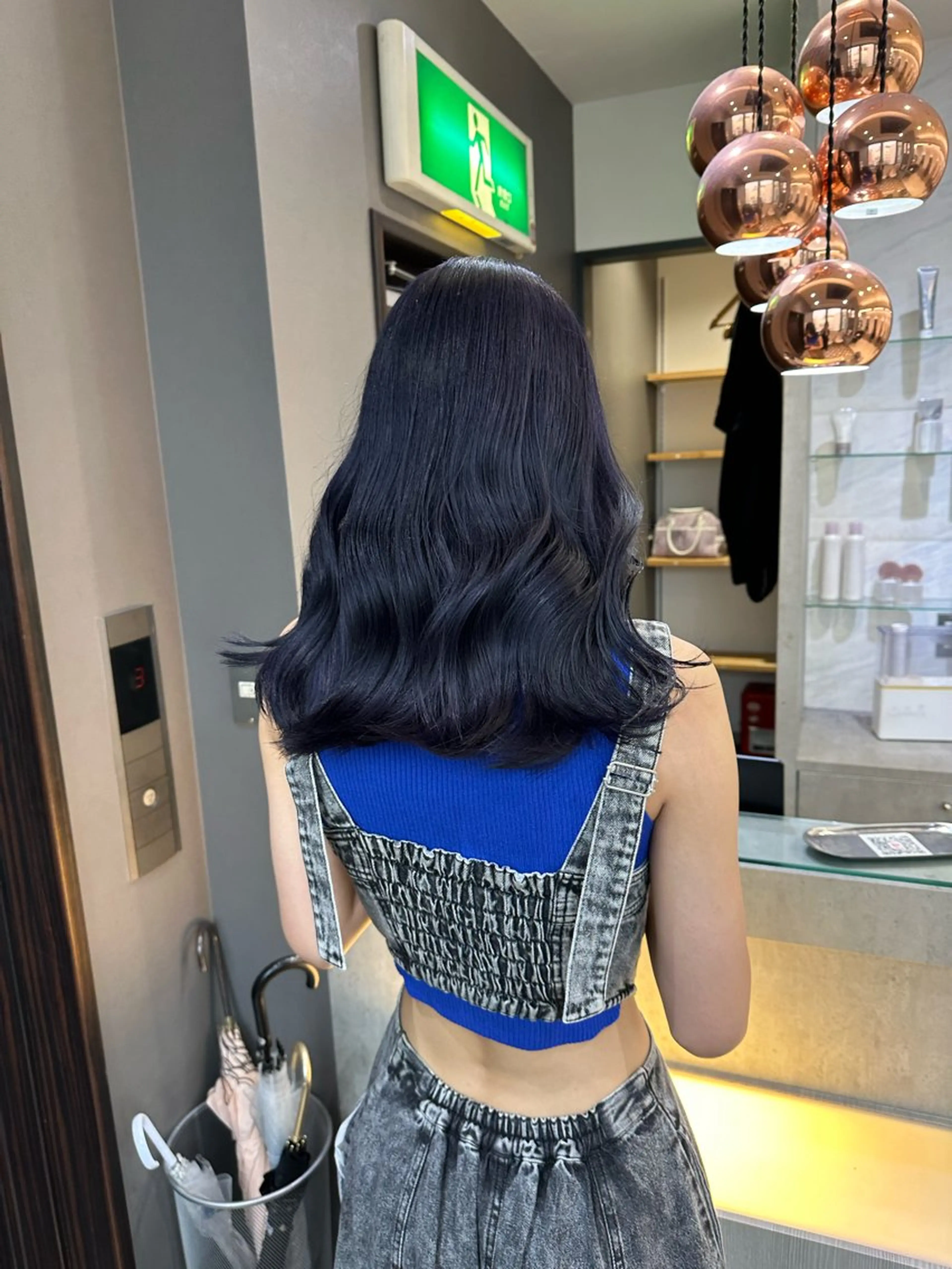 ミディアム カラー jill by gisel＿奥家のヘアスタイル