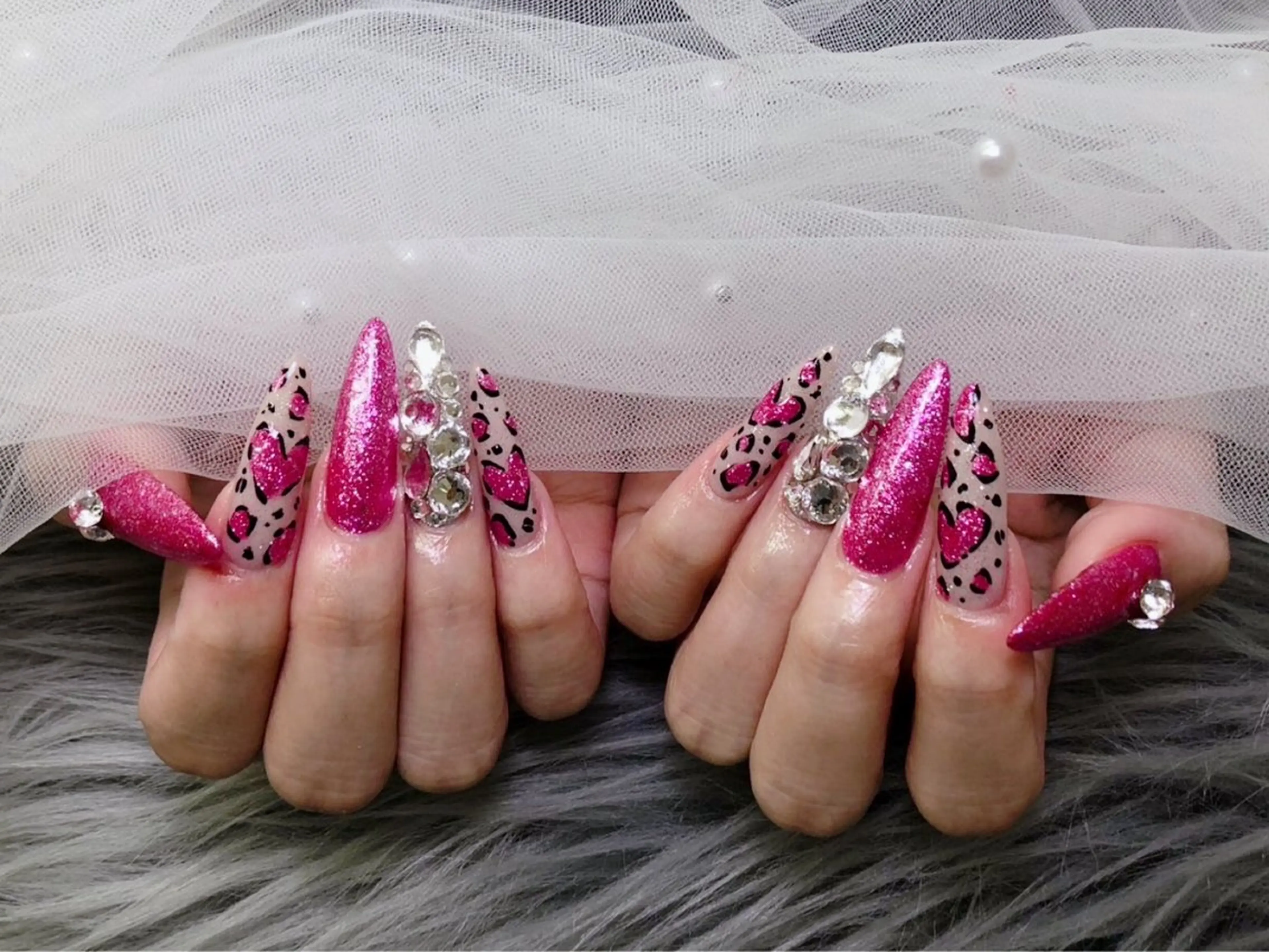 ネイル lucky nail 歌舞伎町のネイルデザイン