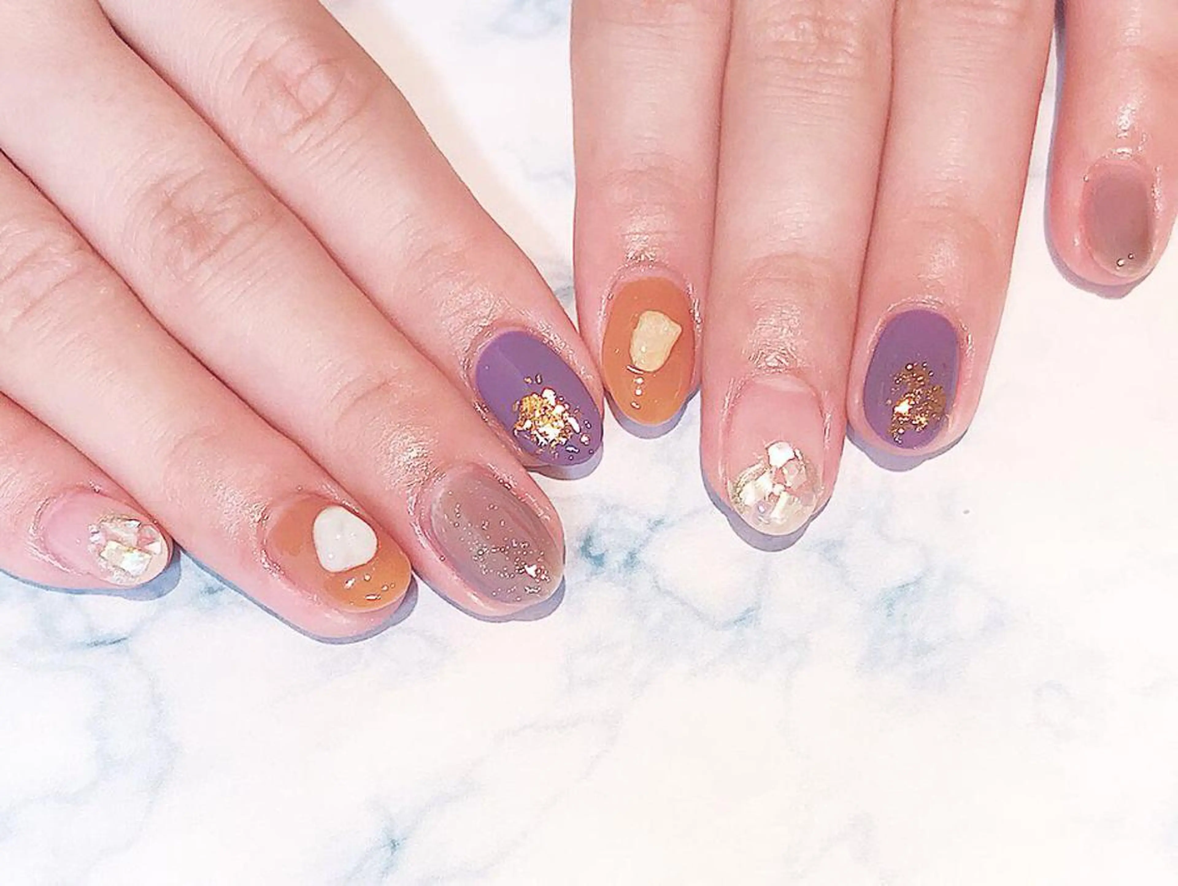 ネイル ハンドネイル LUKE所属・もとまつ さちこのネイルデザイン