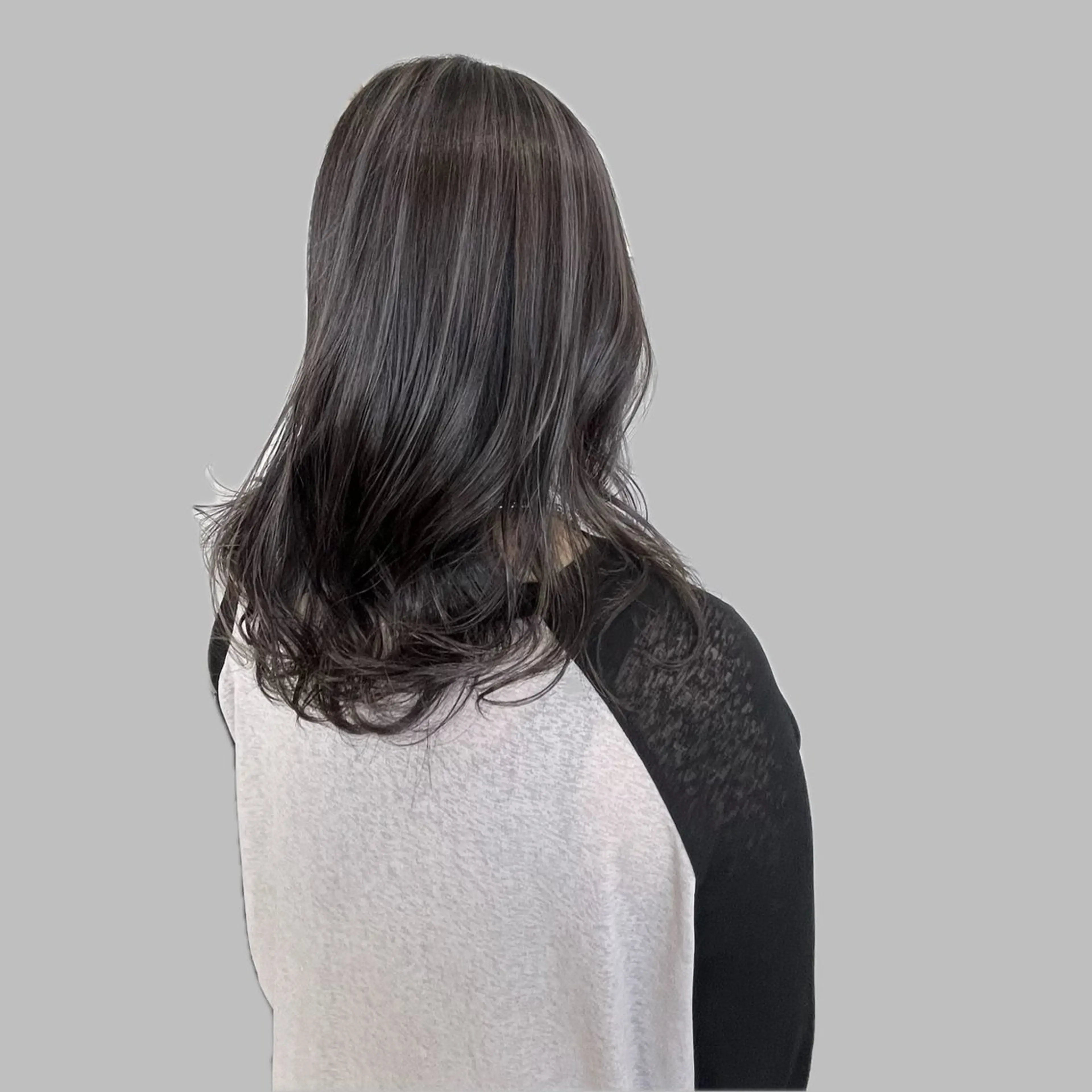 ロング カラー ハイライトカラー ハイライト ヘアカラー ROSEL はしぐち ななみのヘアスタイル