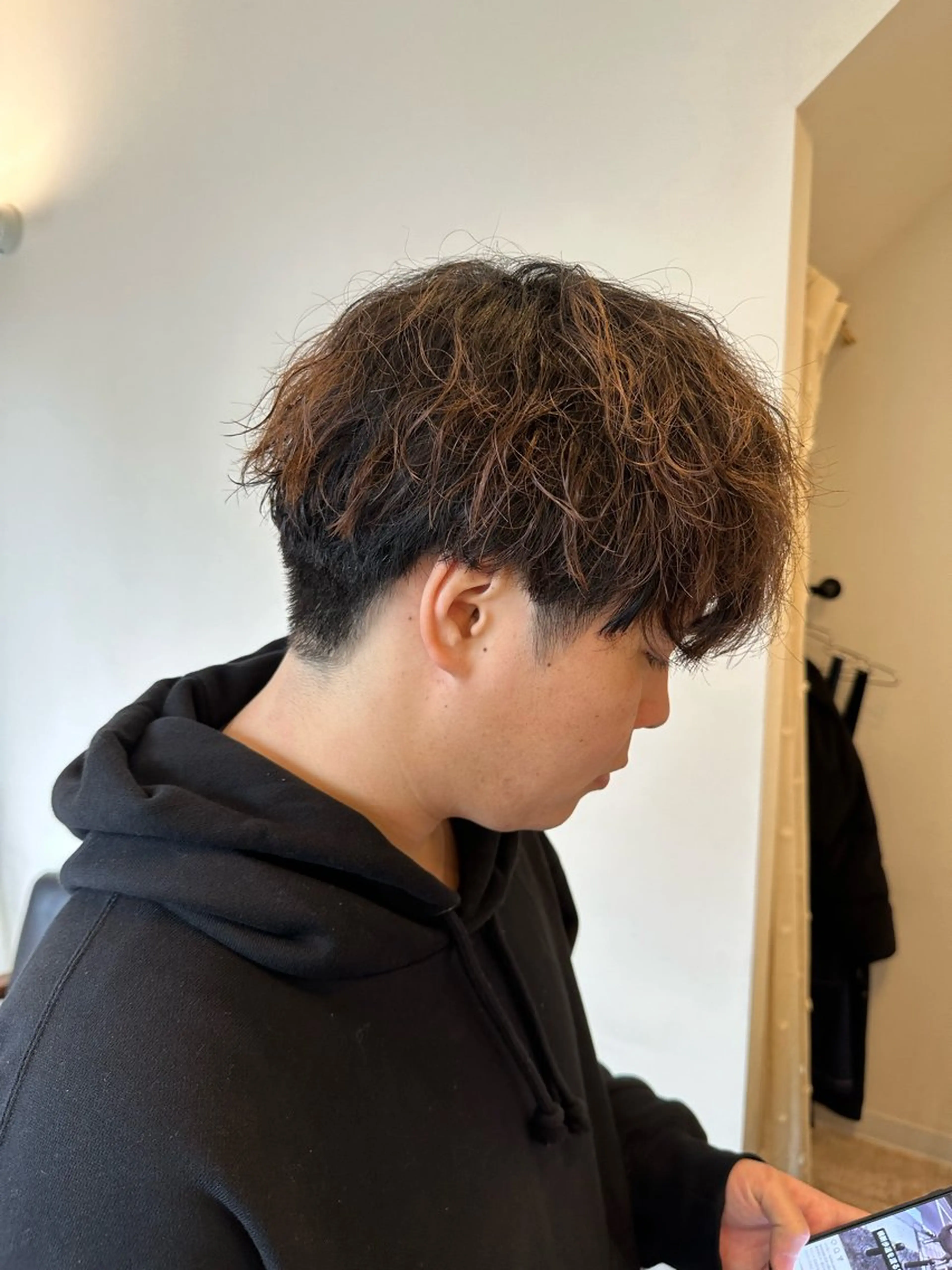 パーマ メンズ RITZ 小平颯真のヘアスタイル