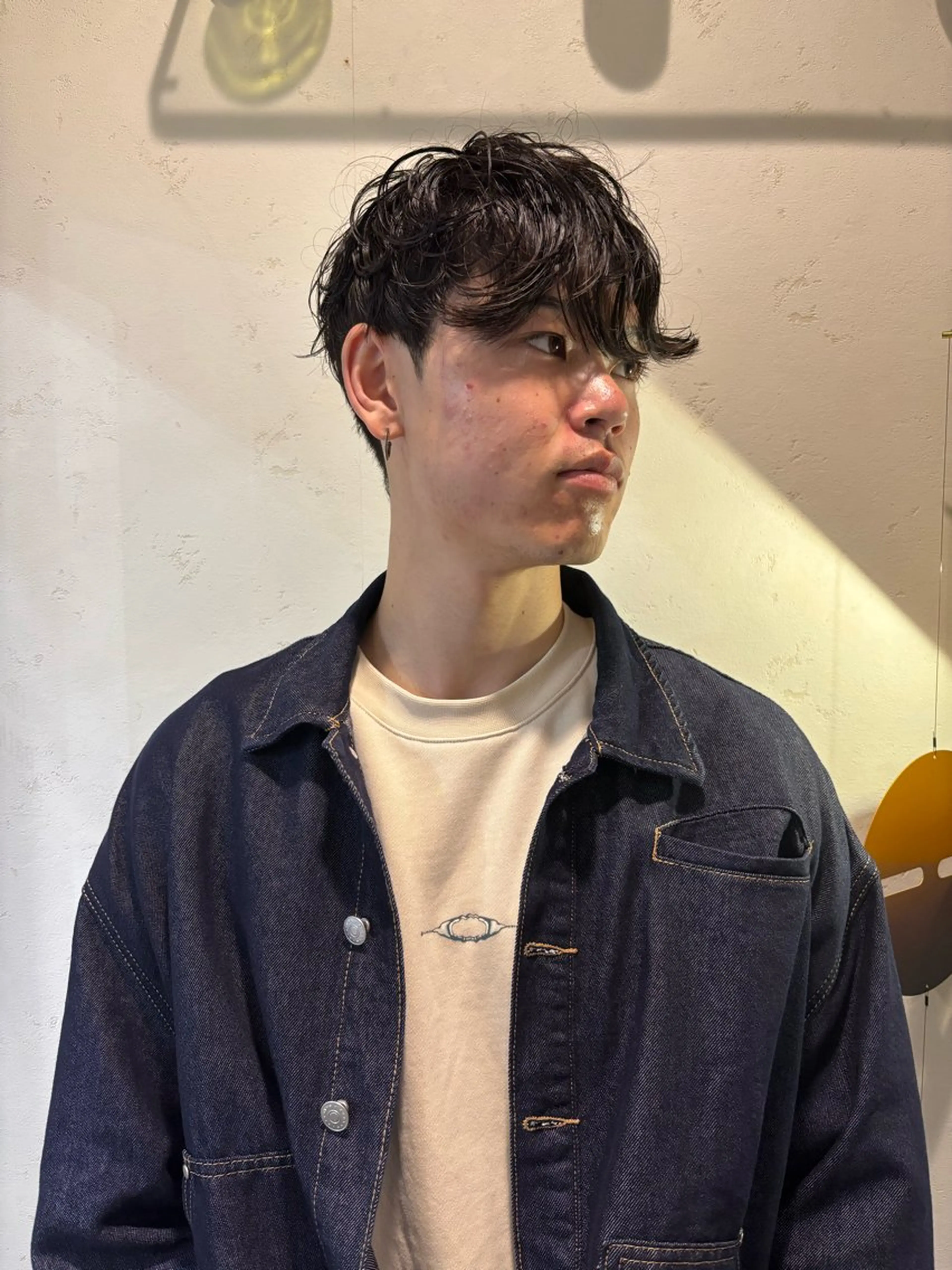 メンズ カット パーマ the path ユウヤのヘアスタイル