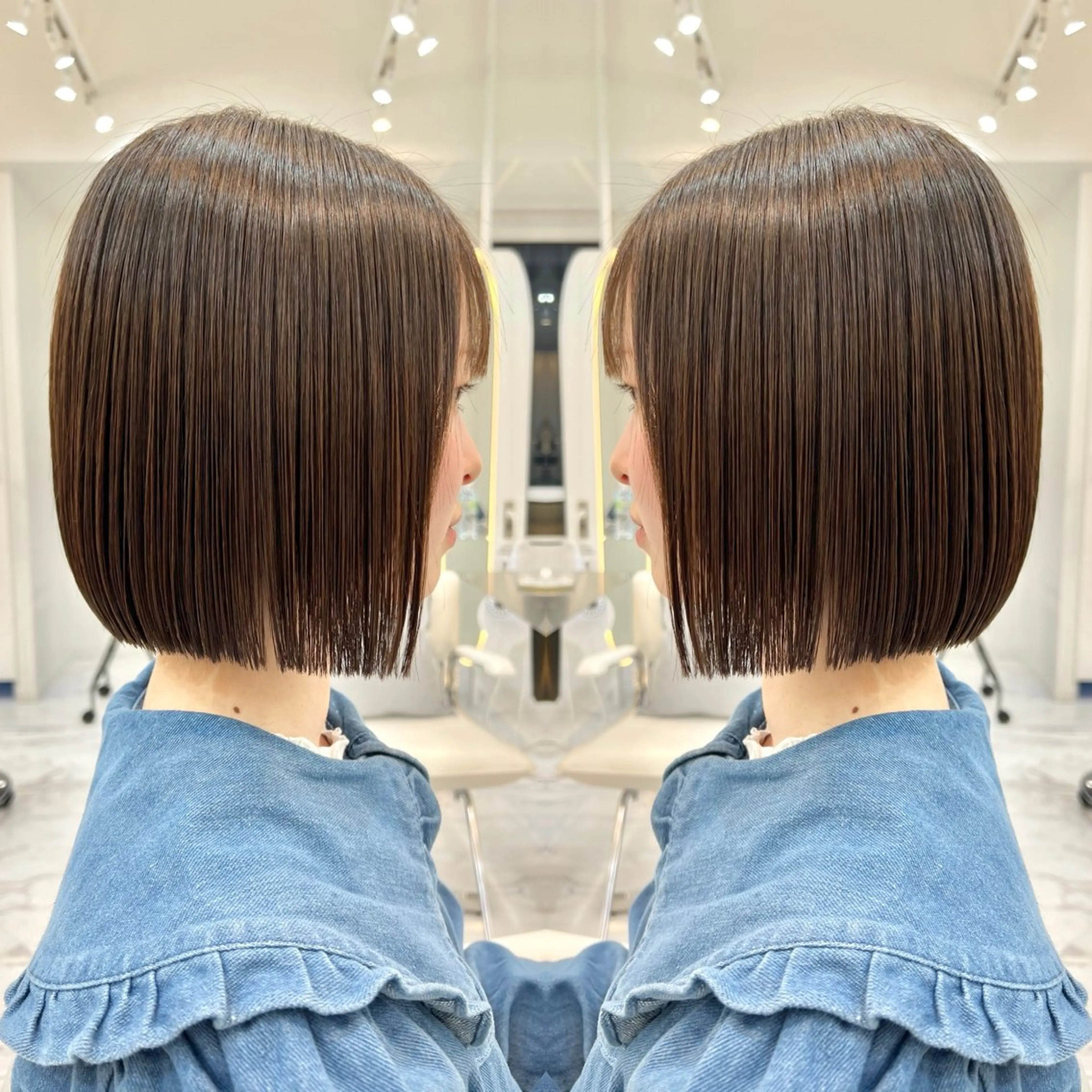 ショート ボブ/髪質改善/ ミディアム/浅川俊輝のヘアスタイル