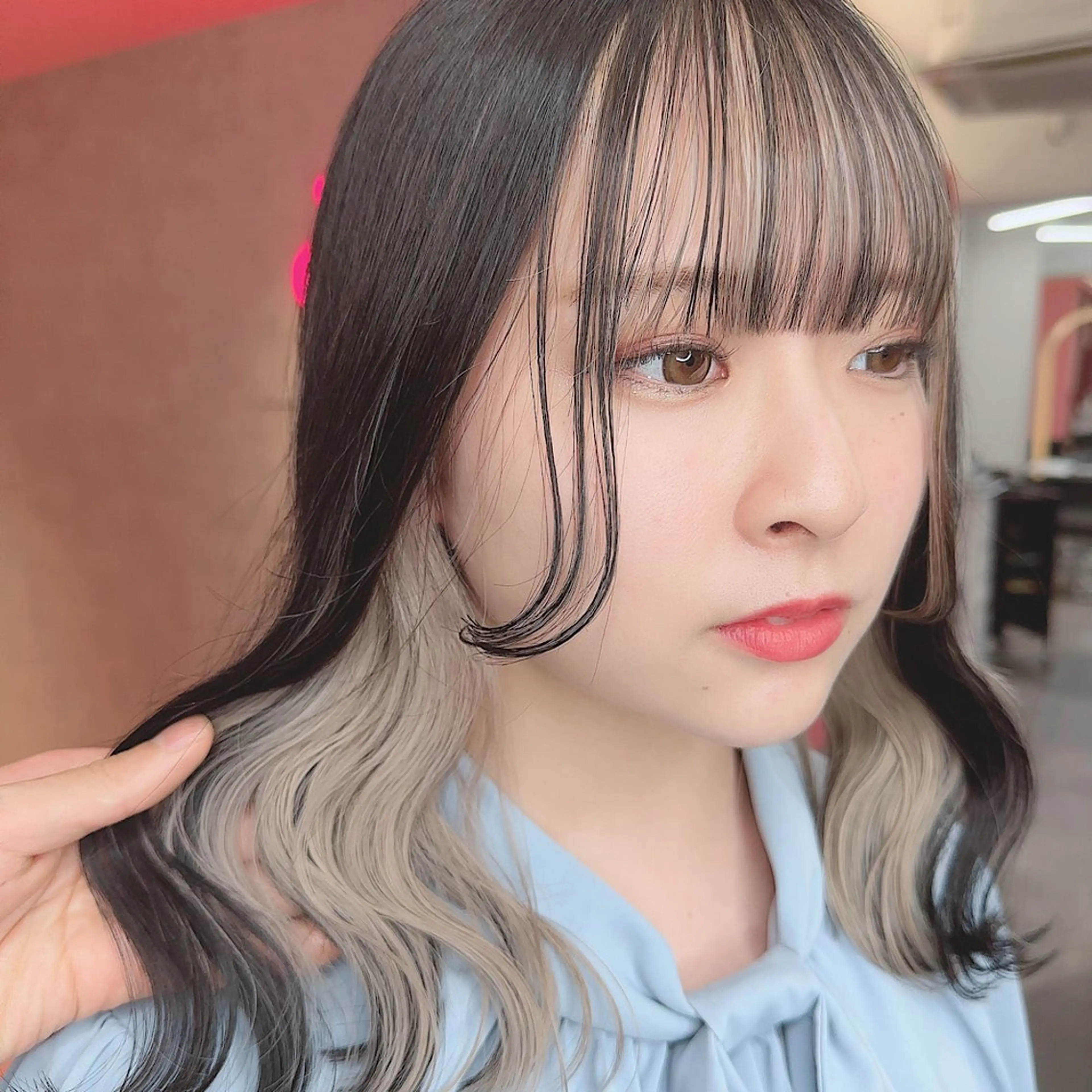 ショート カラー 韓国ヘア/艶カラー /田中悠佑のヘアスタイル