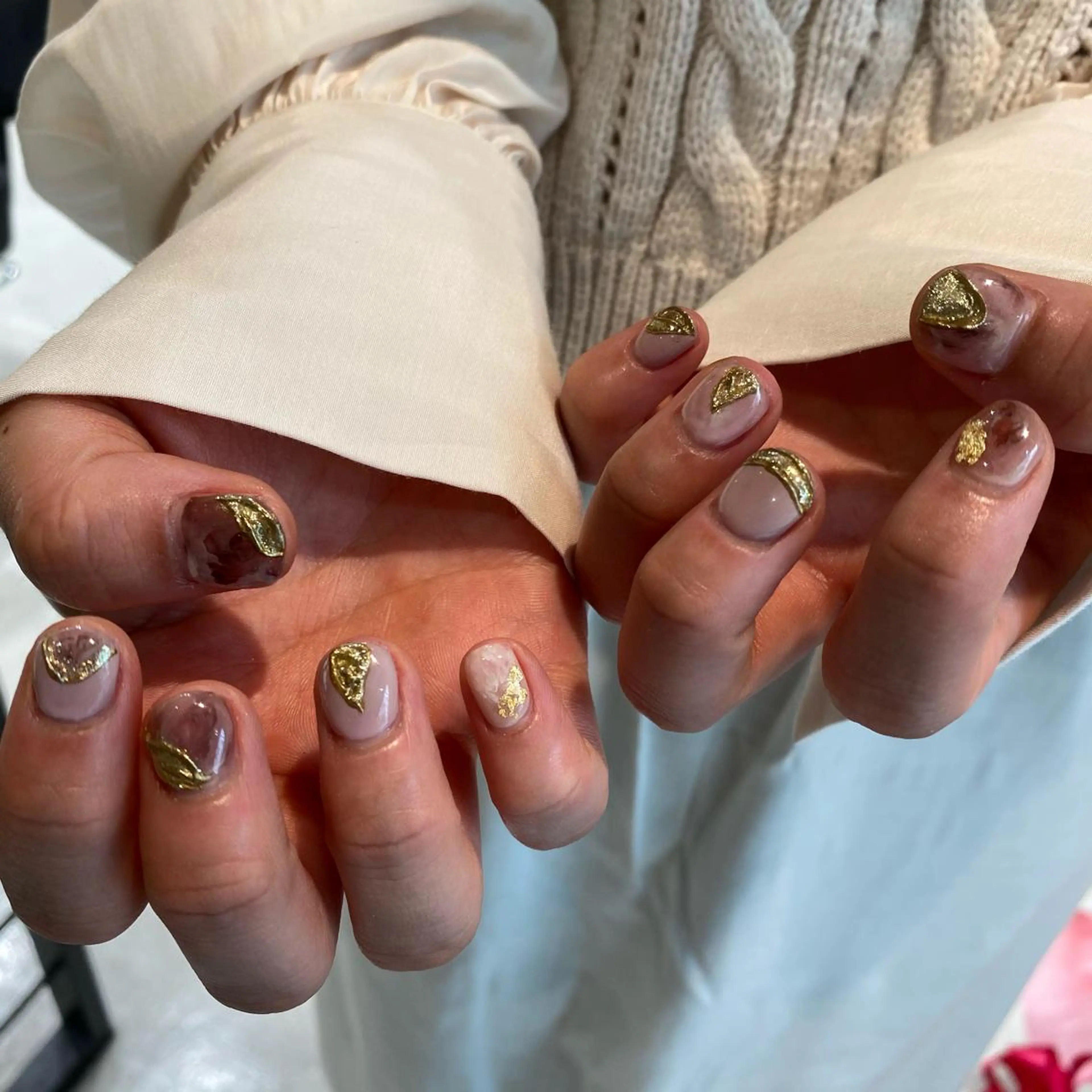 ネイル 平野葵🎀 hair/nailのネイルデザイン